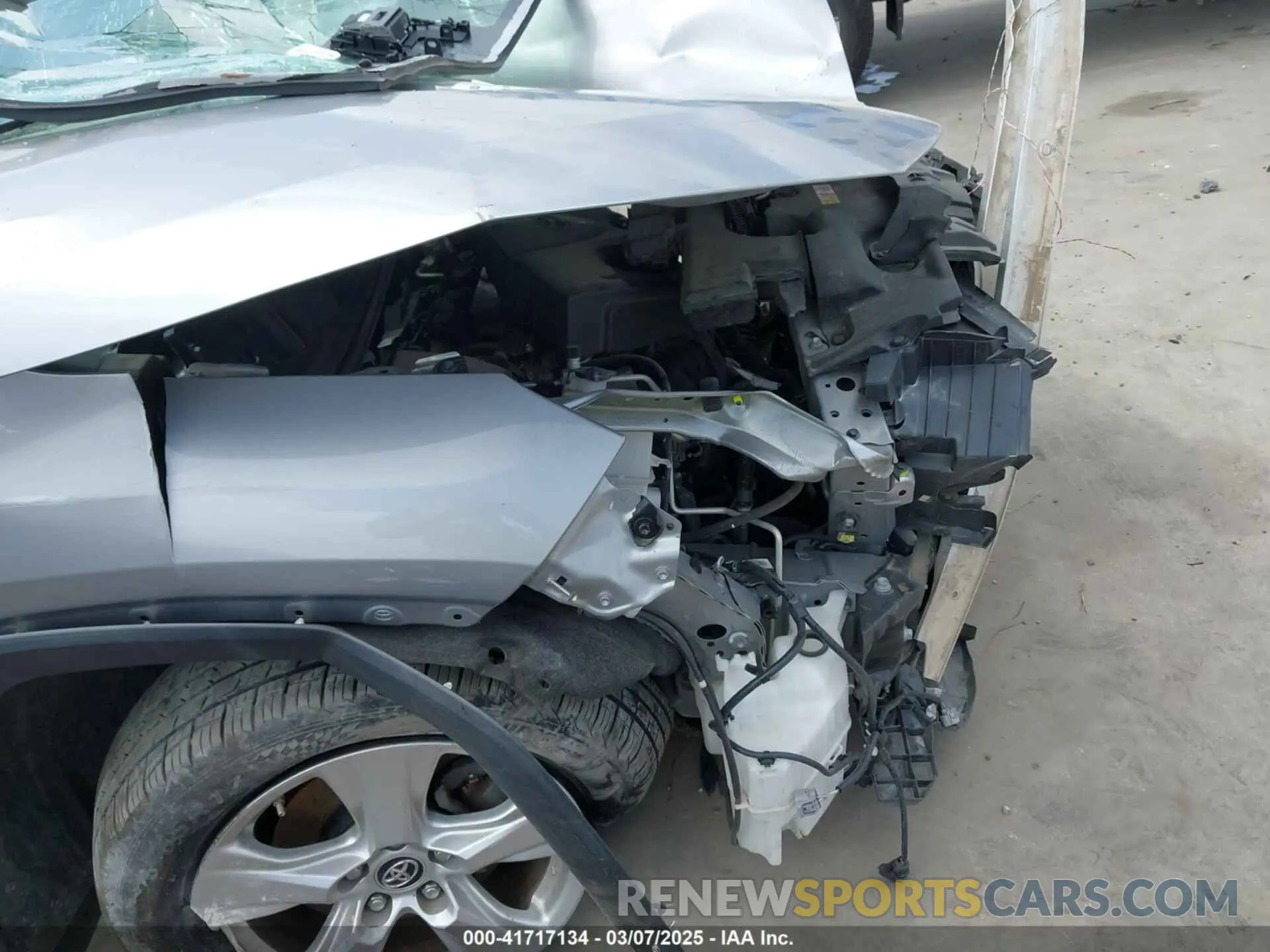 6 Фотография поврежденного автомобиля JTMW1RFV4KD022612 TOYOTA RAV4 2019