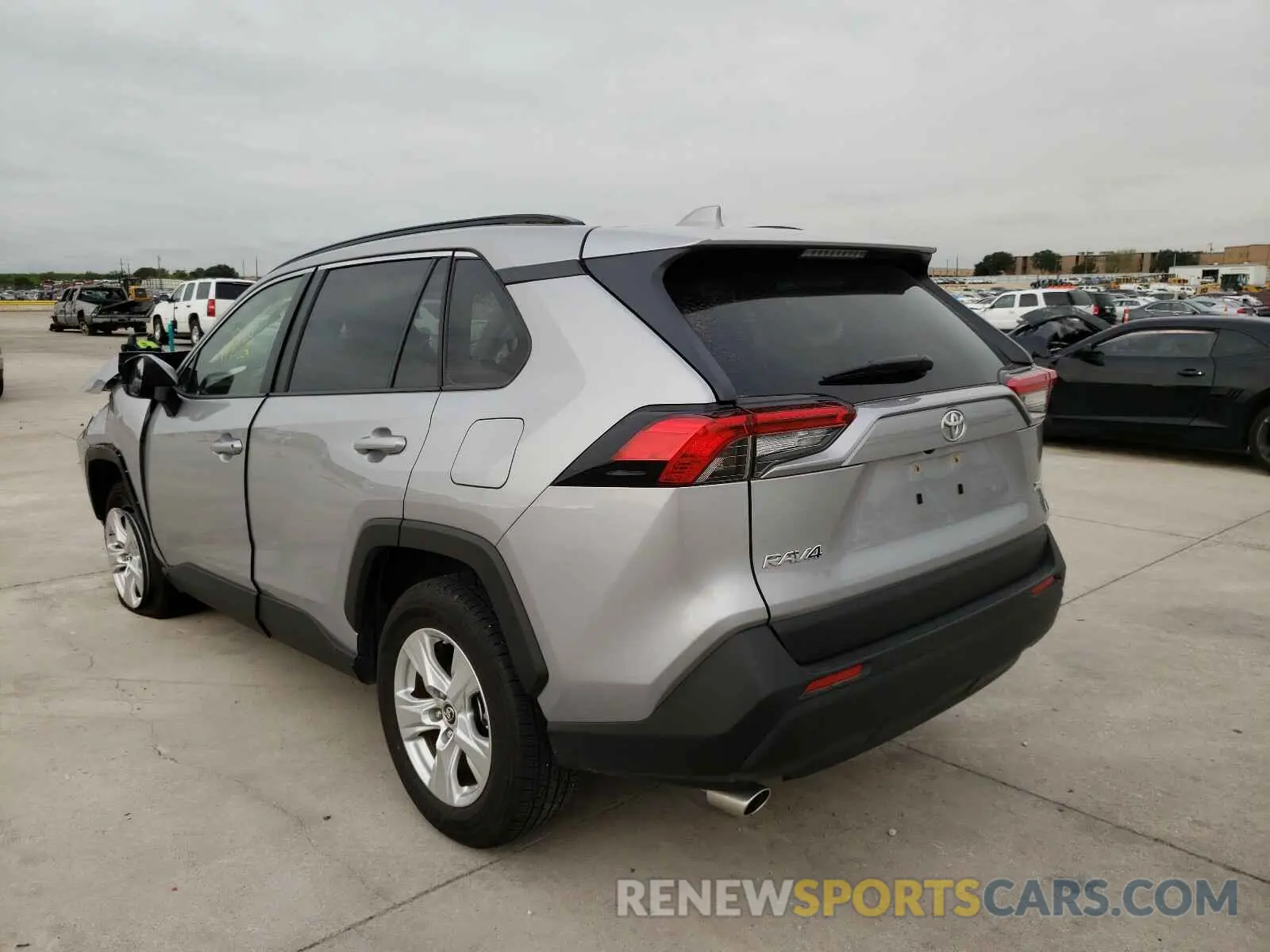3 Photograph of a damaged car JTMW1RFV4KD024845 TOYOTA RAV4 2019