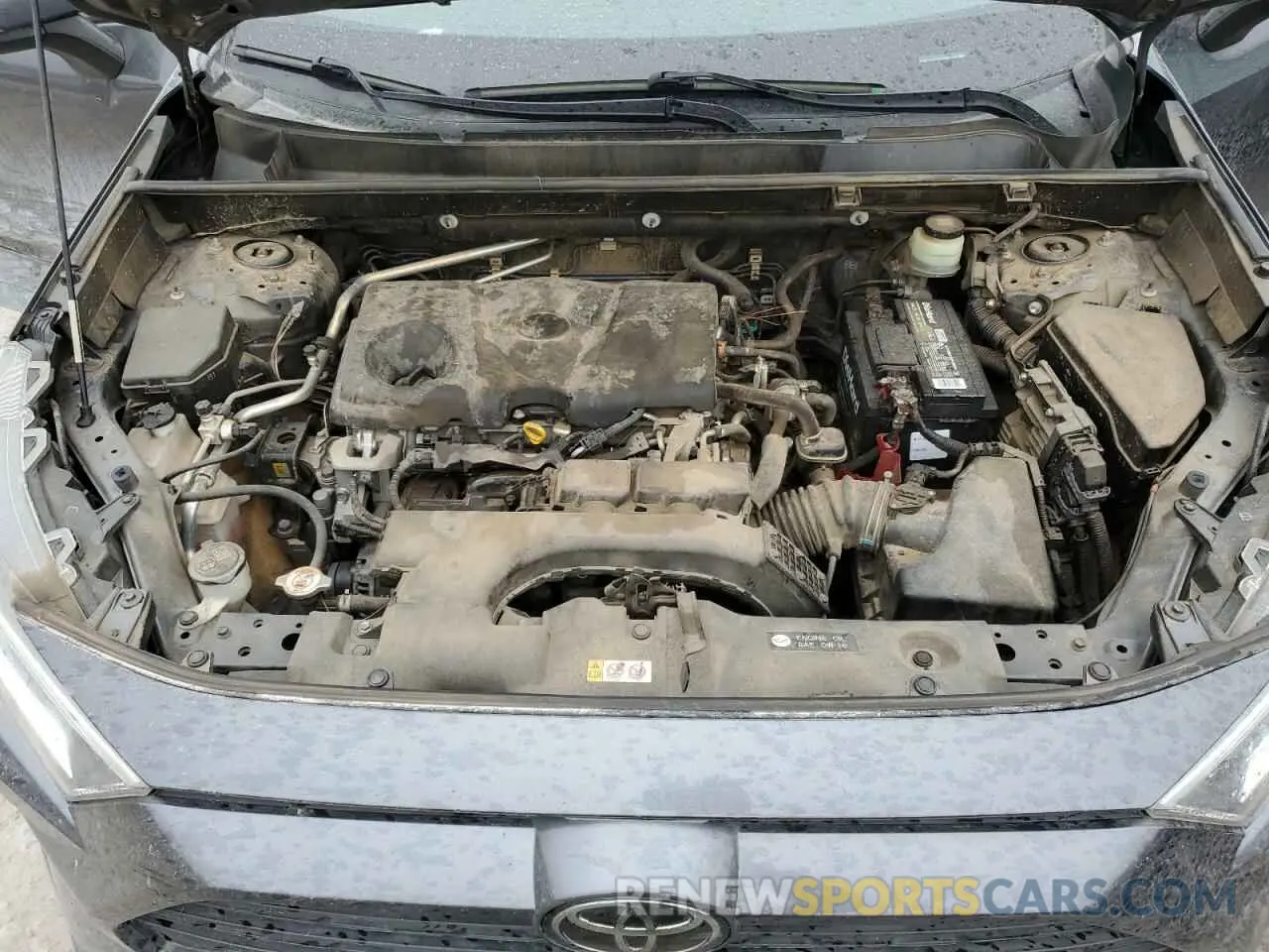 12 Фотография поврежденного автомобиля JTMW1RFV5KD019704 TOYOTA RAV4 2019