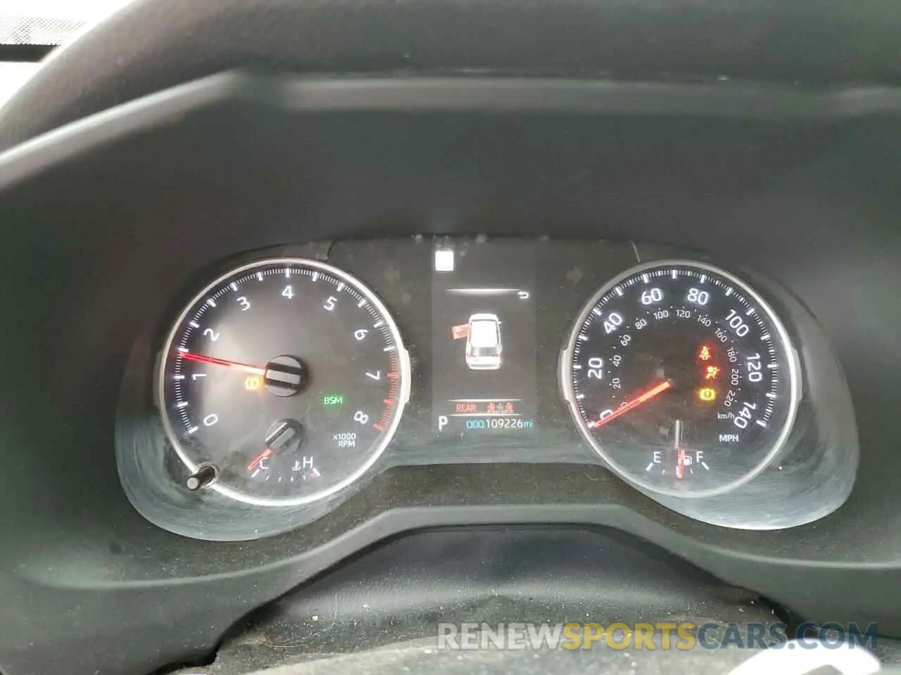 9 Фотография поврежденного автомобиля JTMW1RFV5KD019704 TOYOTA RAV4 2019