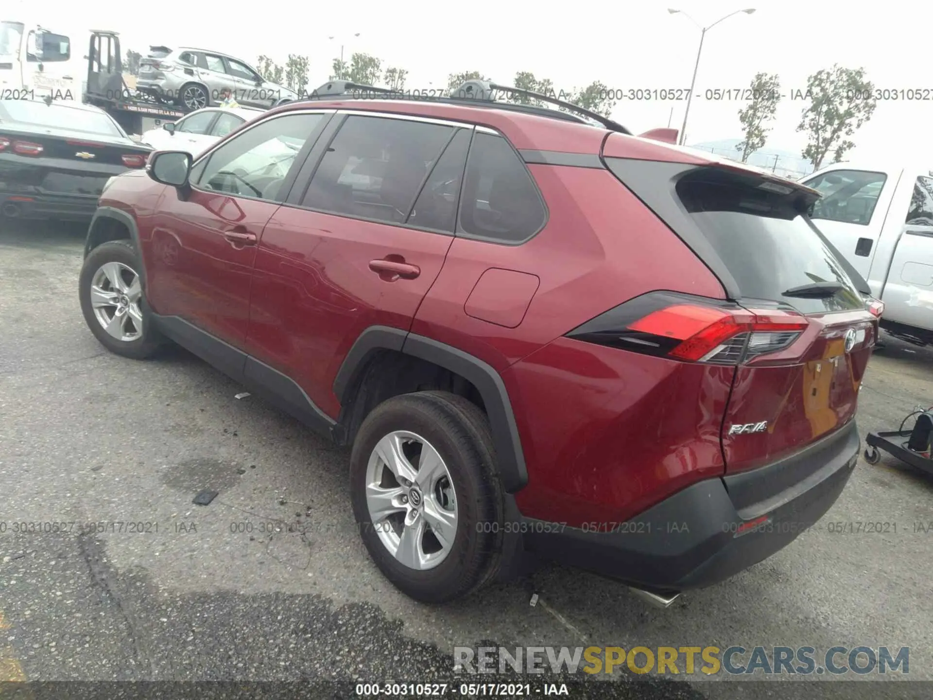 3 Photograph of a damaged car JTMW1RFV5KD023526 TOYOTA RAV4 2019