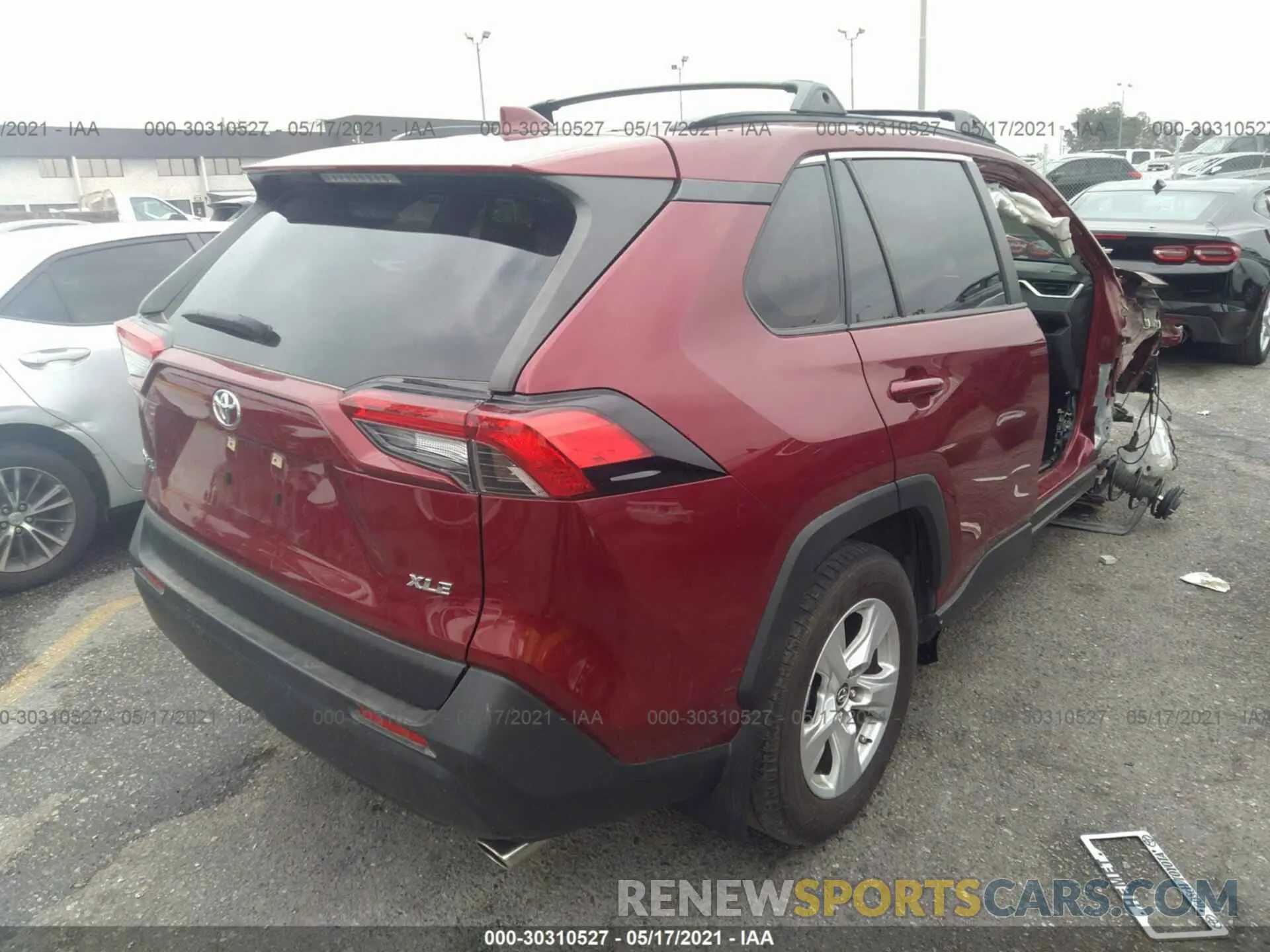4 Photograph of a damaged car JTMW1RFV5KD023526 TOYOTA RAV4 2019