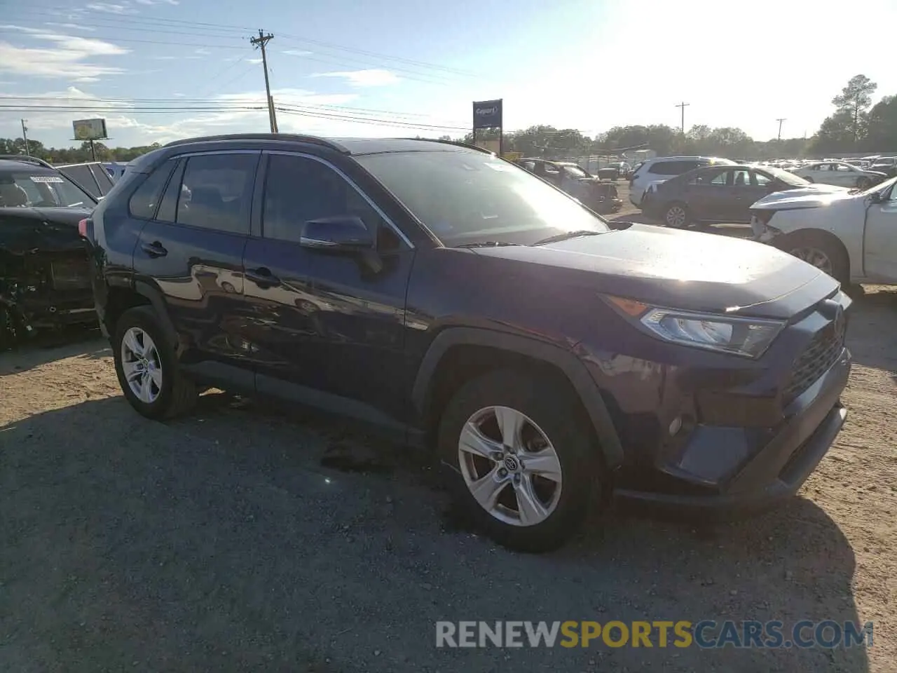 4 Photograph of a damaged car JTMW1RFV5KD038446 TOYOTA RAV4 2019