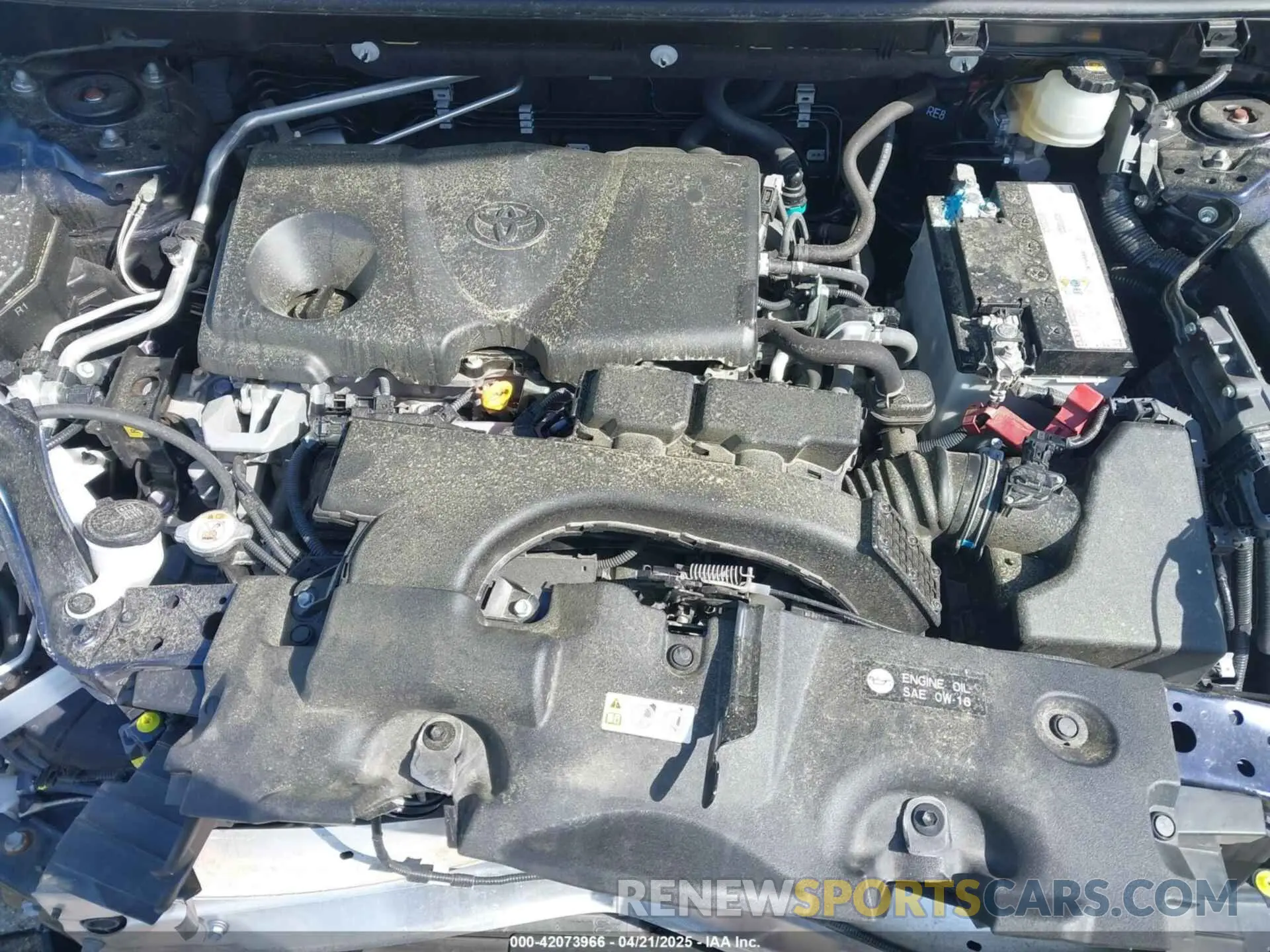 10 Photograph of a damaged car JTMW1RFV5KD502433 TOYOTA RAV4 2019