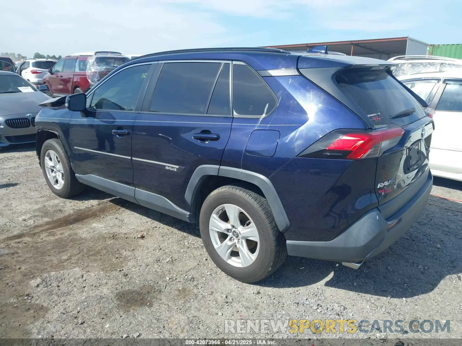 3 Photograph of a damaged car JTMW1RFV5KD502433 TOYOTA RAV4 2019