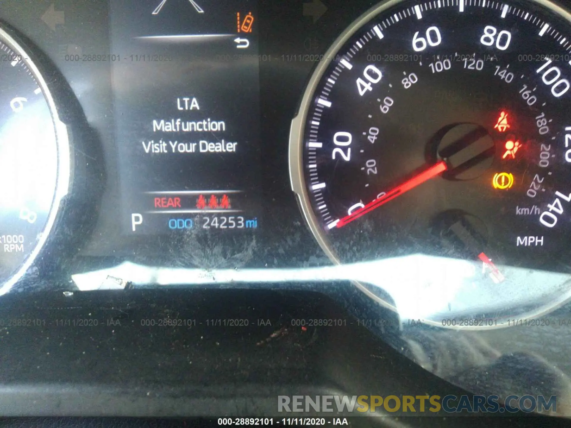 7 Photograph of a damaged car JTMW1RFV5KD510774 TOYOTA RAV4 2019