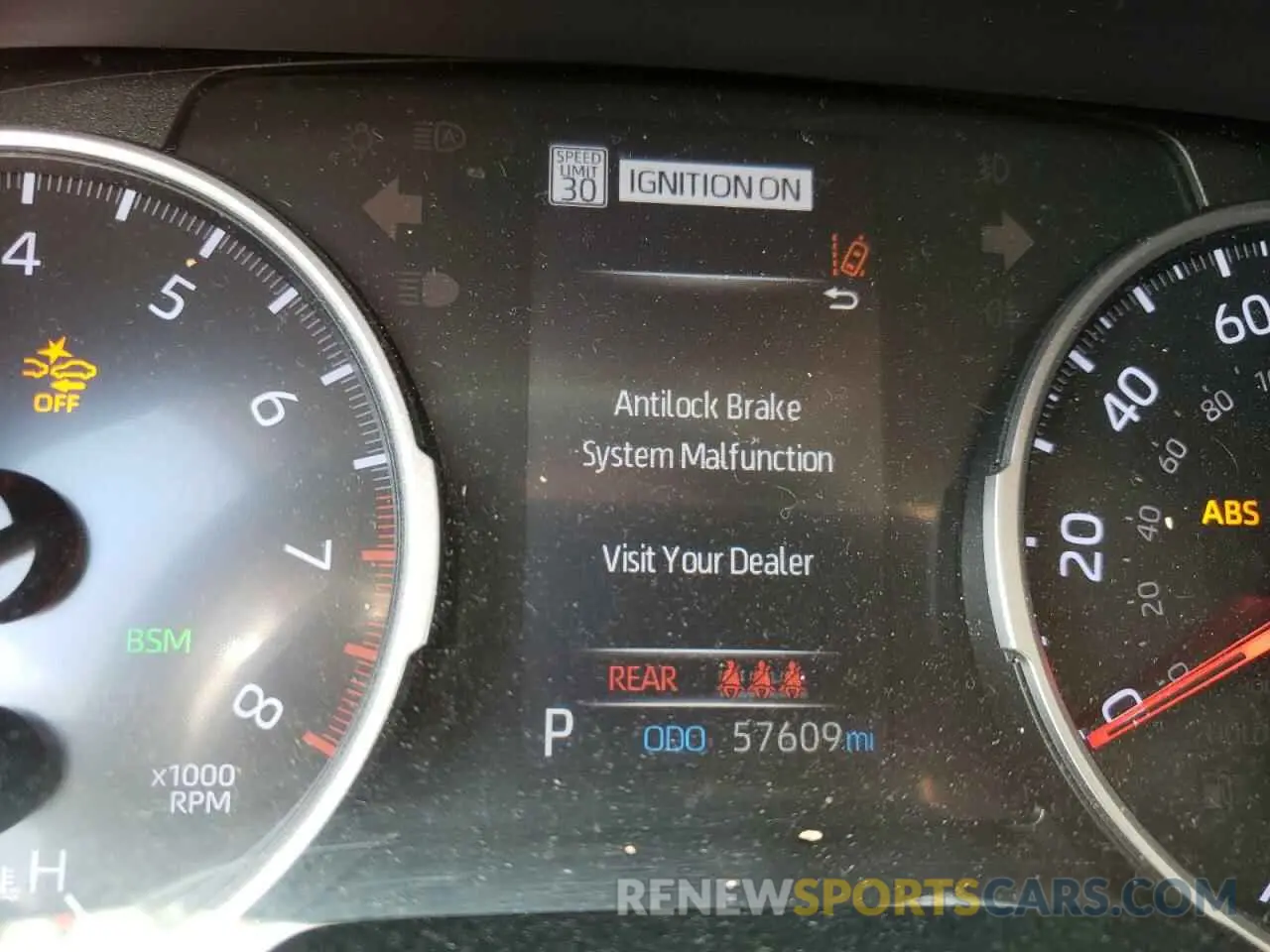 8 Фотография поврежденного автомобиля JTMW1RFV5KD513500 TOYOTA RAV4 2019
