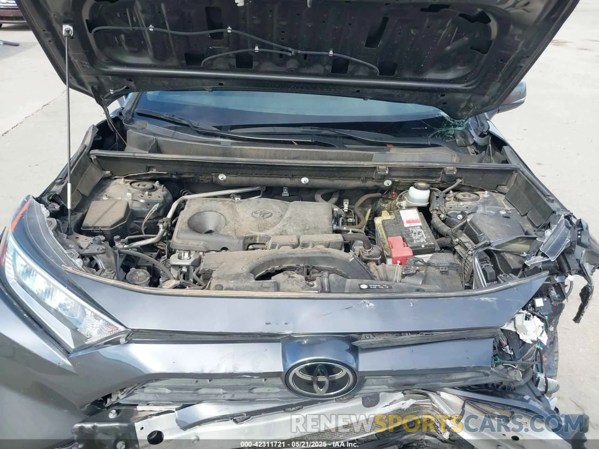 10 Фотография поврежденного автомобиля JTMW1RFV6KD011465 TOYOTA RAV4 2019