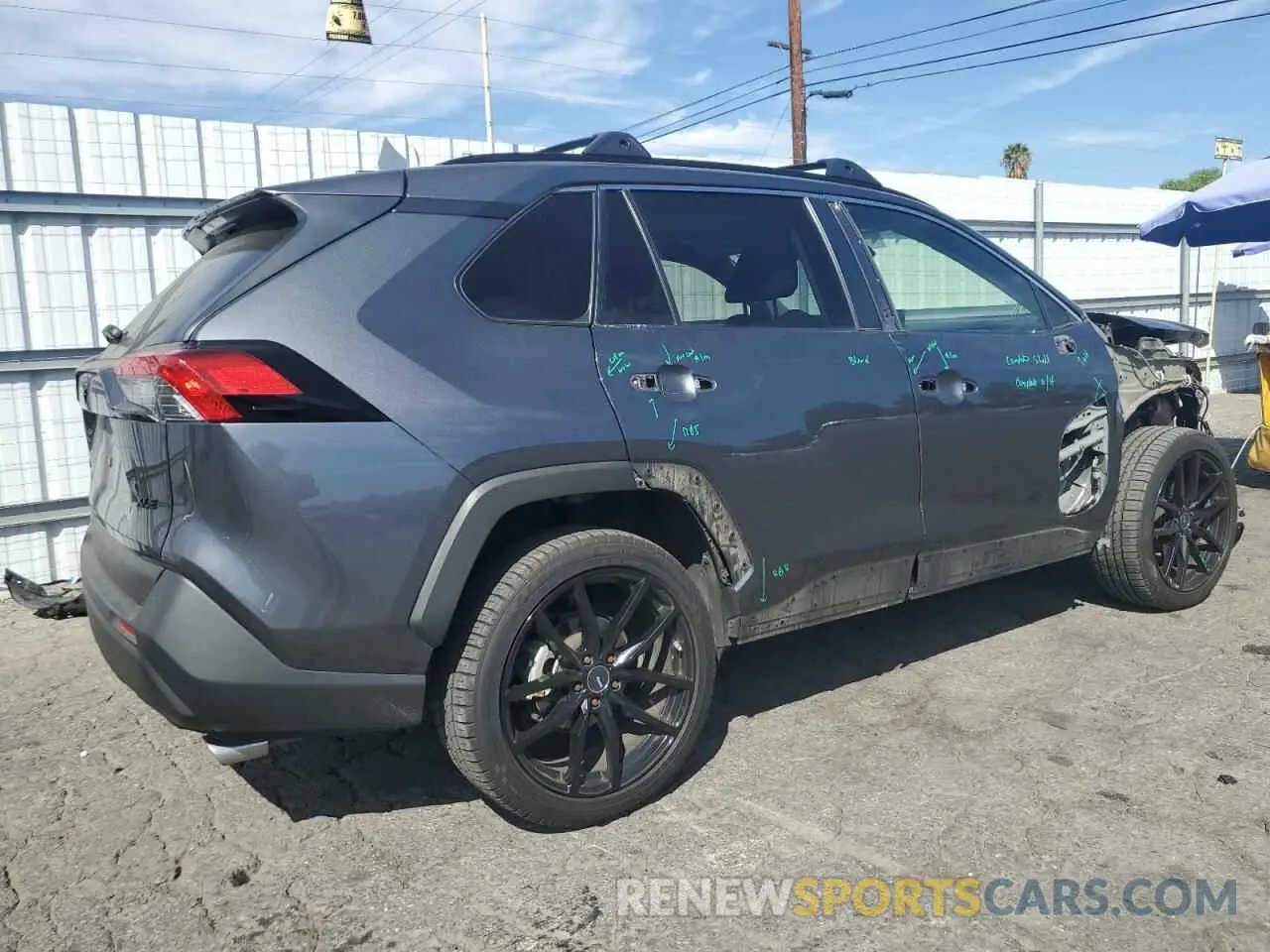 3 Photograph of a damaged car JTMW1RFV6KD025298 TOYOTA RAV4 2019