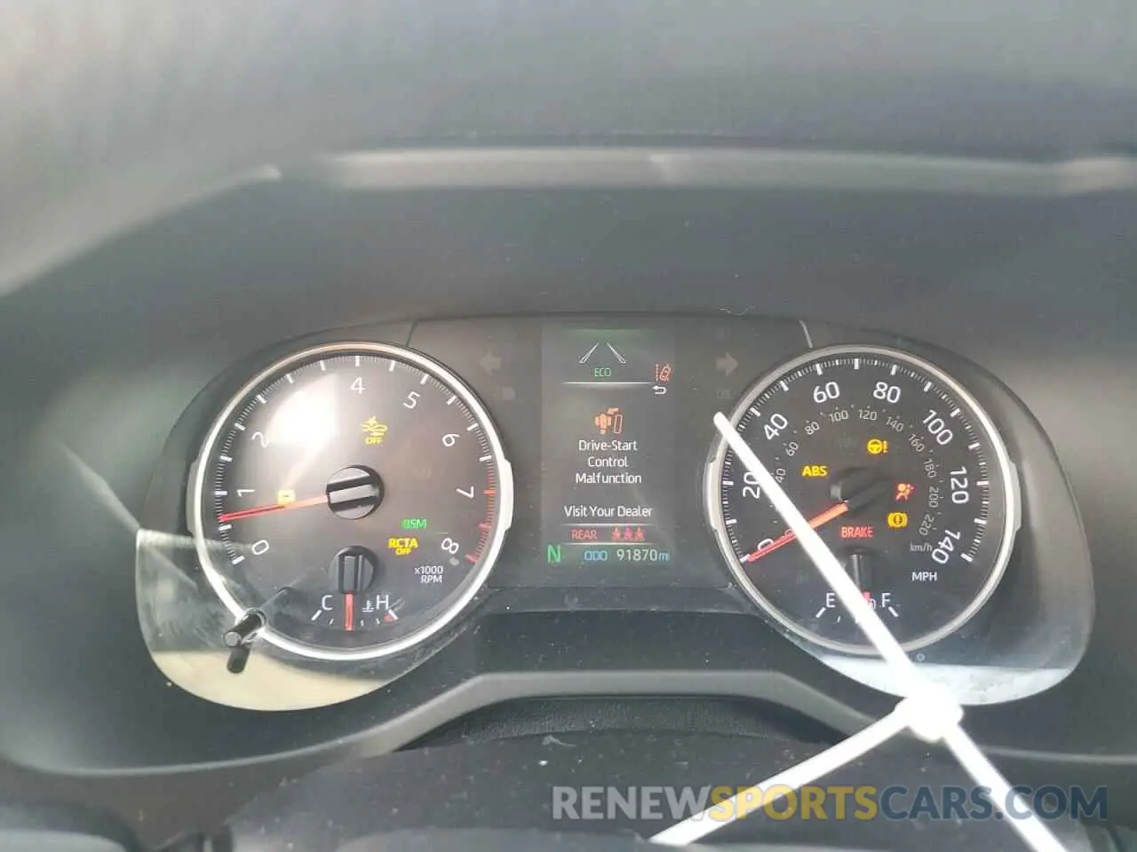 9 Photograph of a damaged car JTMW1RFV6KD025298 TOYOTA RAV4 2019