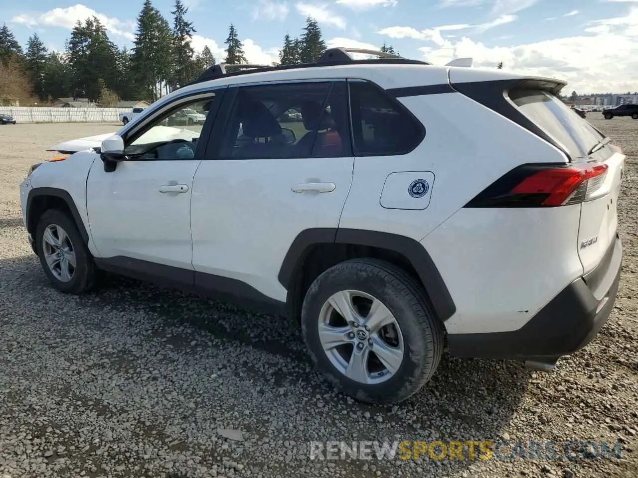 2 Фотография поврежденного автомобиля JTMW1RFV6KD508063 TOYOTA RAV4 2019
