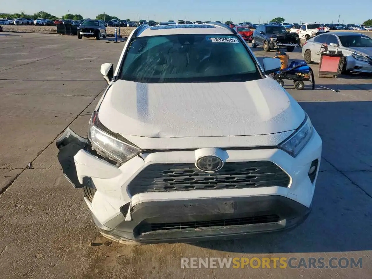 5 Photograph of a damaged car JTMW1RFV6KD512405 TOYOTA RAV4 2019