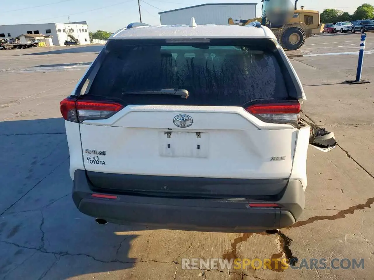 6 Photograph of a damaged car JTMW1RFV6KD512405 TOYOTA RAV4 2019