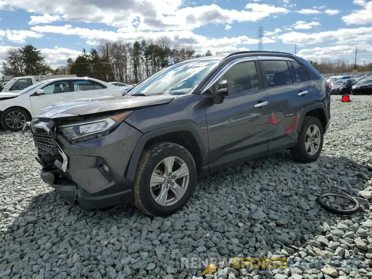 1 Фотография поврежденного автомобиля JTMW1RFV6KJ005909 TOYOTA RAV4 2019