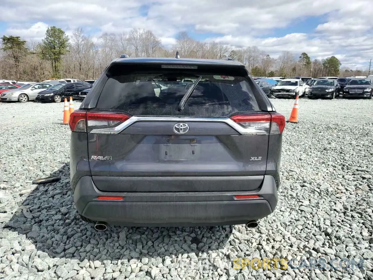6 Фотография поврежденного автомобиля JTMW1RFV6KJ005909 TOYOTA RAV4 2019
