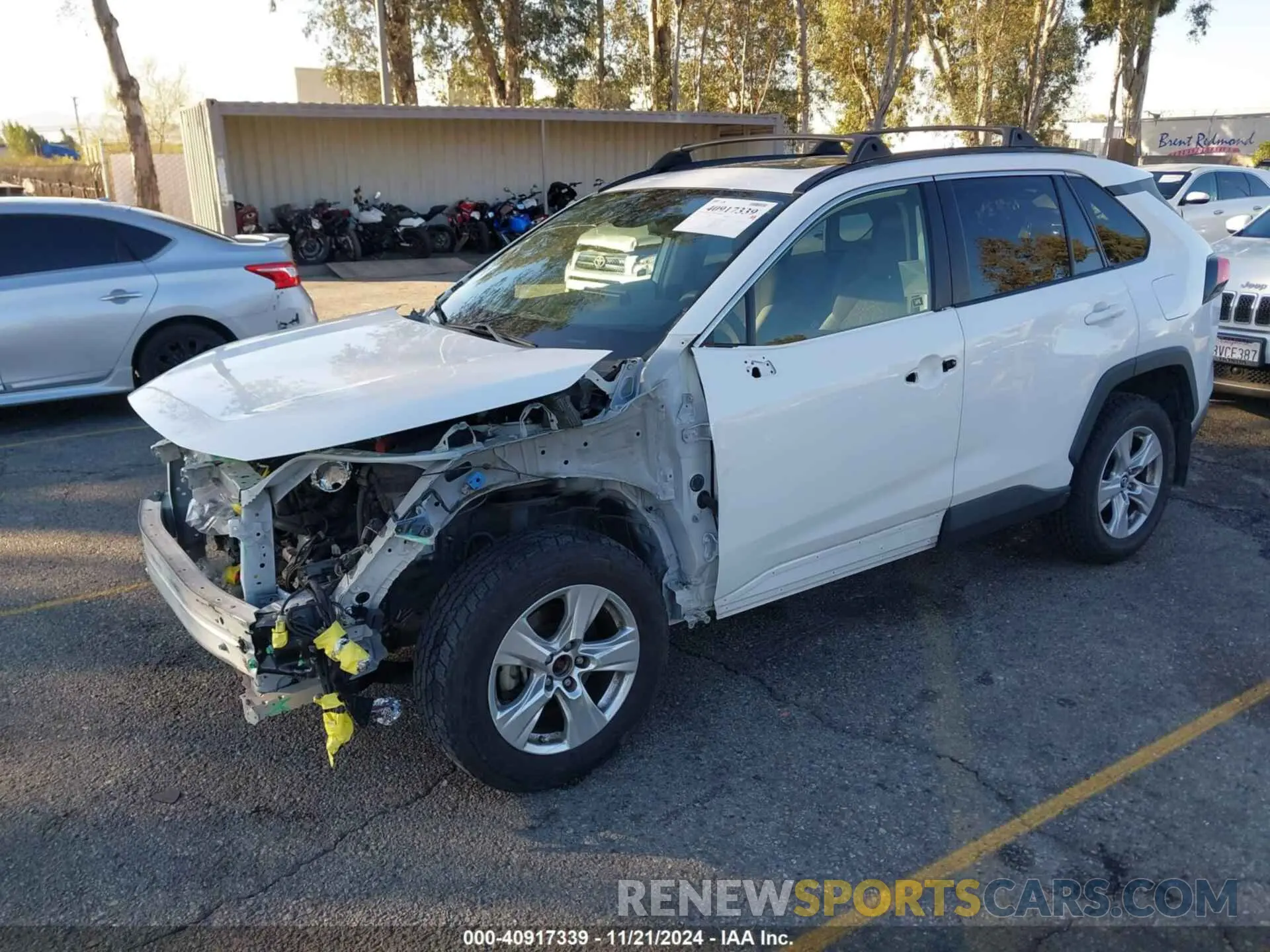 2 Photograph of a damaged car JTMW1RFV6KJ013167 TOYOTA RAV4 2019