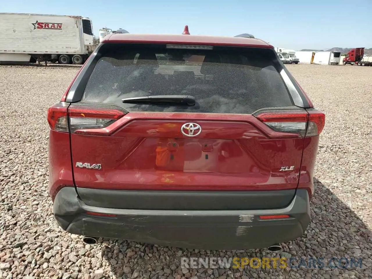 6 Photograph of a damaged car JTMW1RFV7KD004041 TOYOTA RAV4 2019