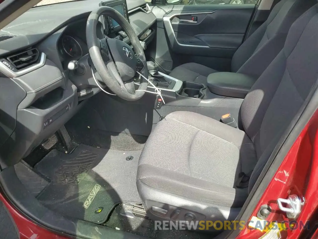 7 Photograph of a damaged car JTMW1RFV7KD004041 TOYOTA RAV4 2019