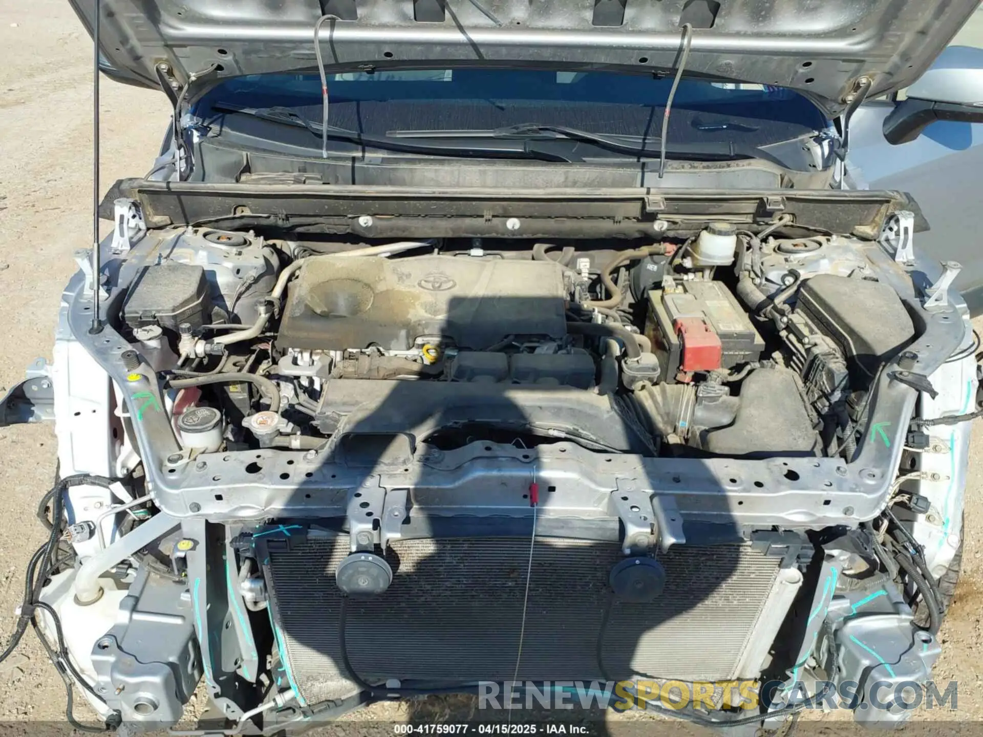 10 Фотография поврежденного автомобиля JTMW1RFV7KD041106 TOYOTA RAV4 2019