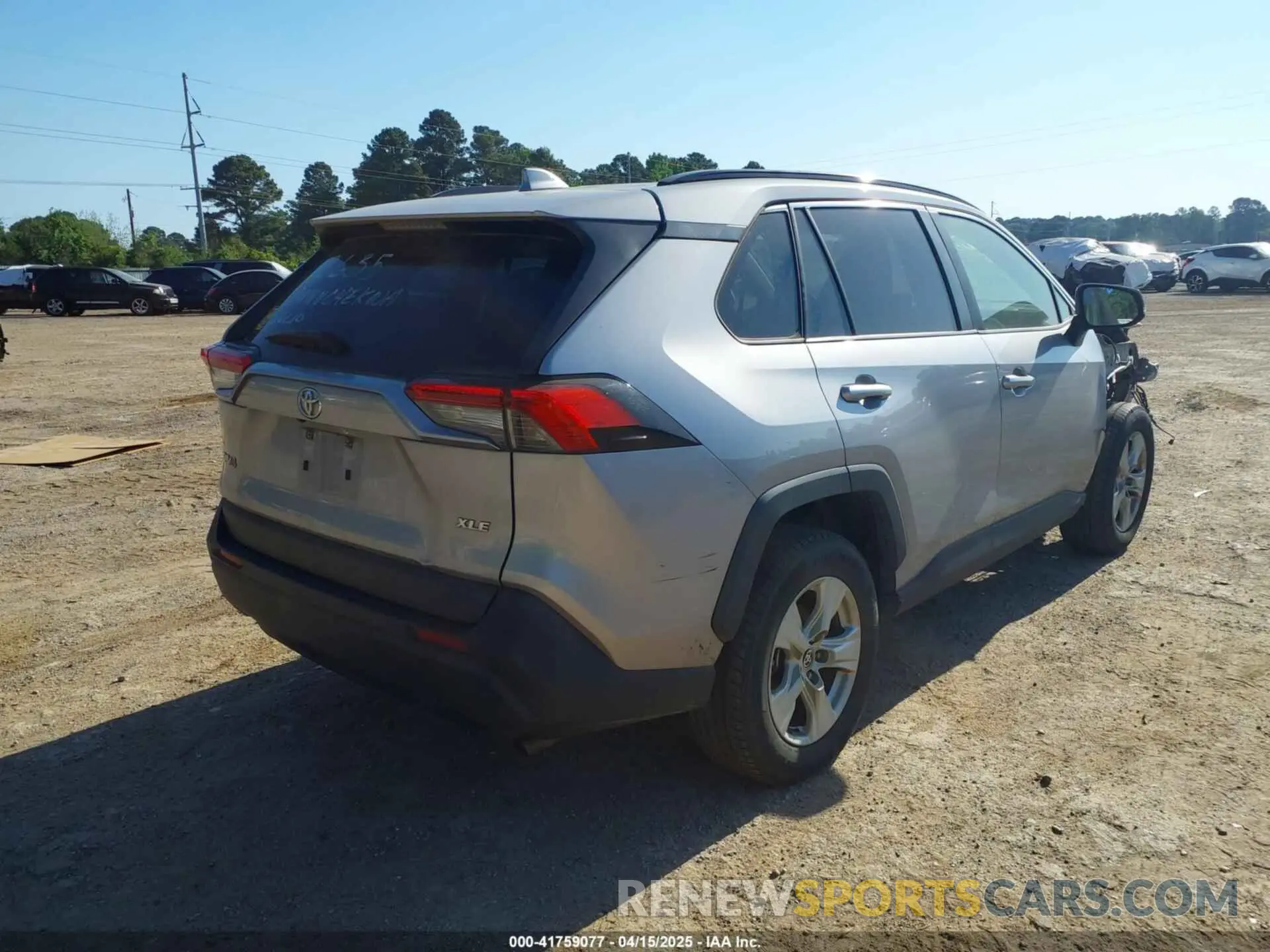 4 Фотография поврежденного автомобиля JTMW1RFV7KD041106 TOYOTA RAV4 2019