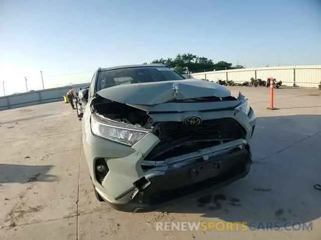 12 Фотография поврежденного автомобиля JTMW1RFV7KJ012383 TOYOTA RAV4 2019