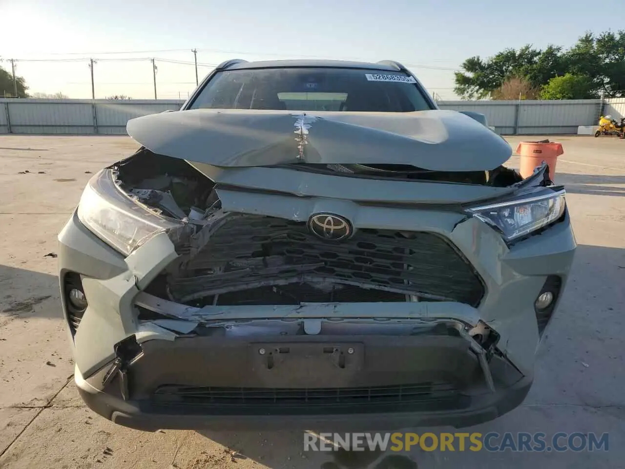 5 Фотография поврежденного автомобиля JTMW1RFV7KJ012383 TOYOTA RAV4 2019