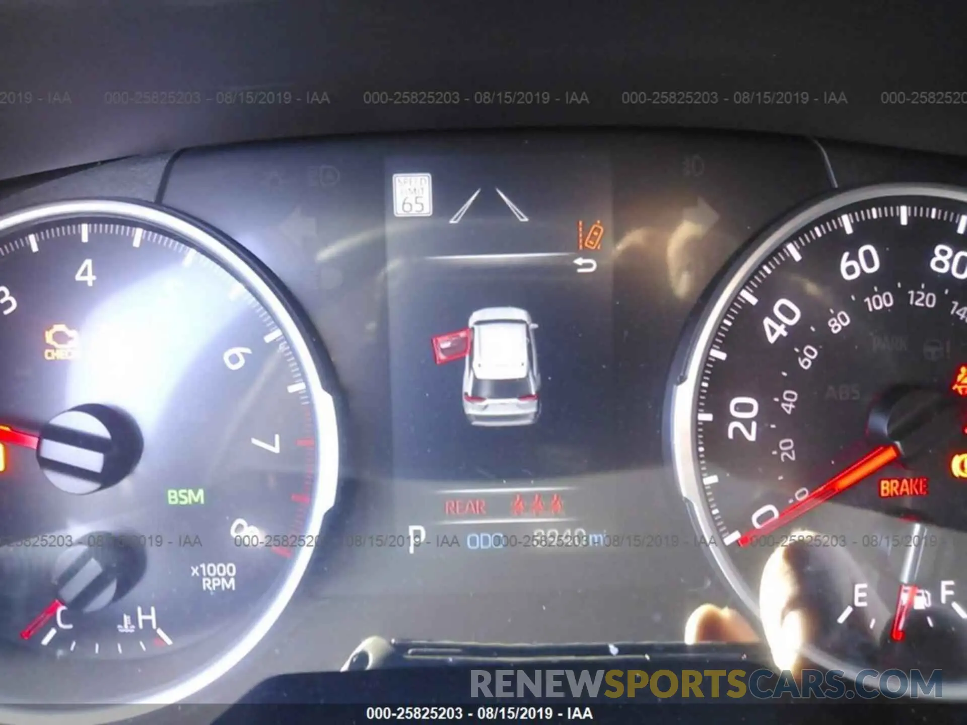 7 Photograph of a damaged car JTMW1RFV8KD005778 TOYOTA RAV4 2019