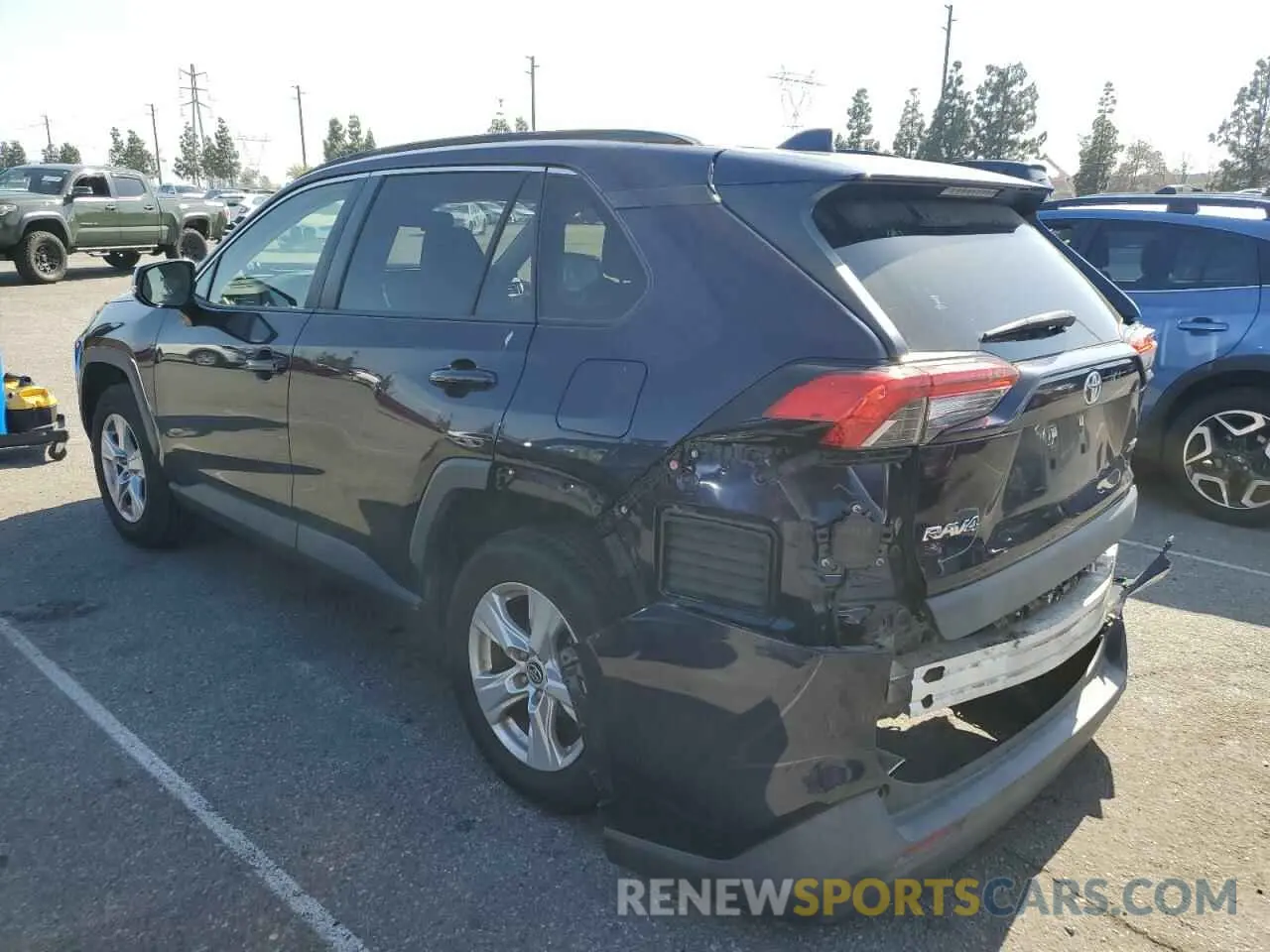 2 Фотография поврежденного автомобиля JTMW1RFV8KD012701 TOYOTA RAV4 2019