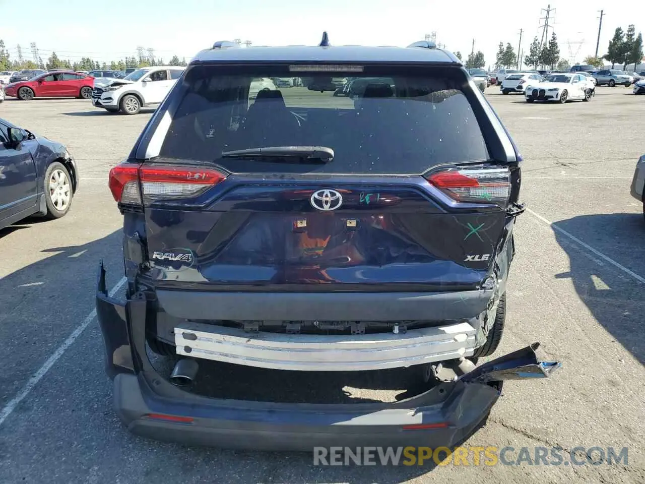 6 Фотография поврежденного автомобиля JTMW1RFV8KD012701 TOYOTA RAV4 2019