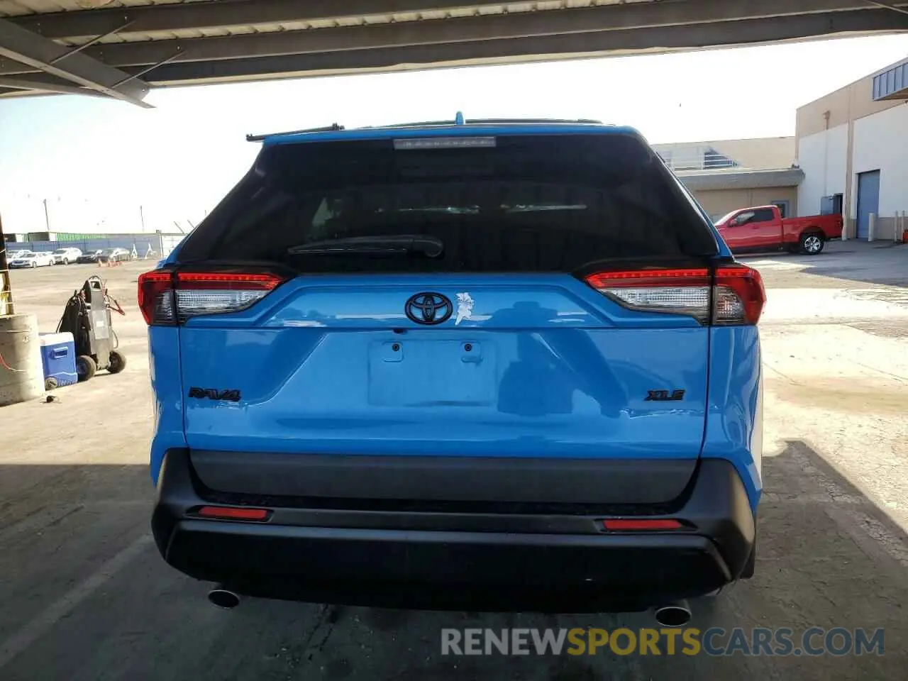 6 Photograph of a damaged car JTMW1RFV8KD015808 TOYOTA RAV4 2019