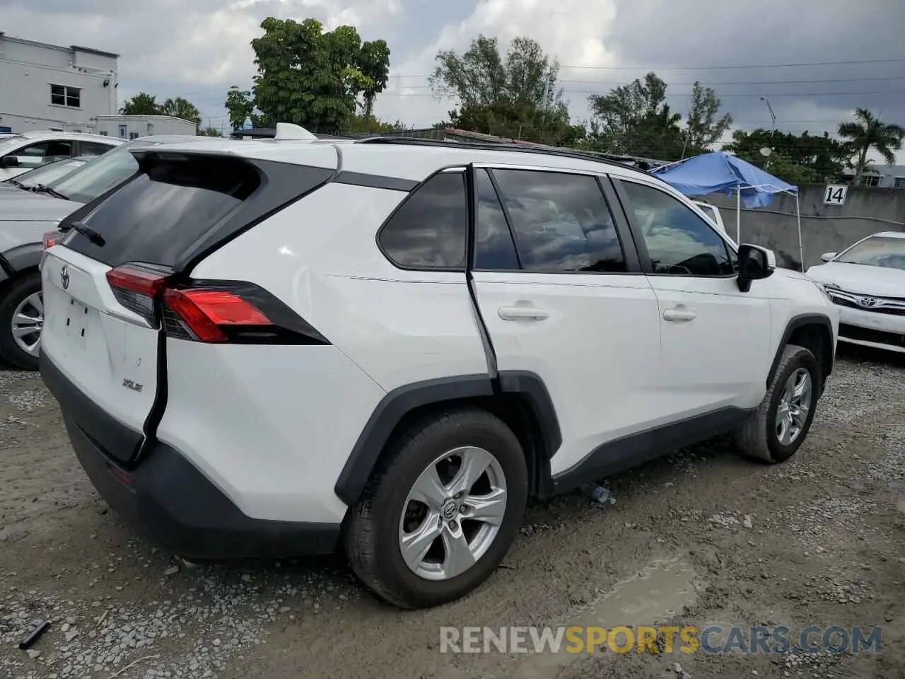 3 Фотография поврежденного автомобиля JTMW1RFV8KD017008 TOYOTA RAV4 2019
