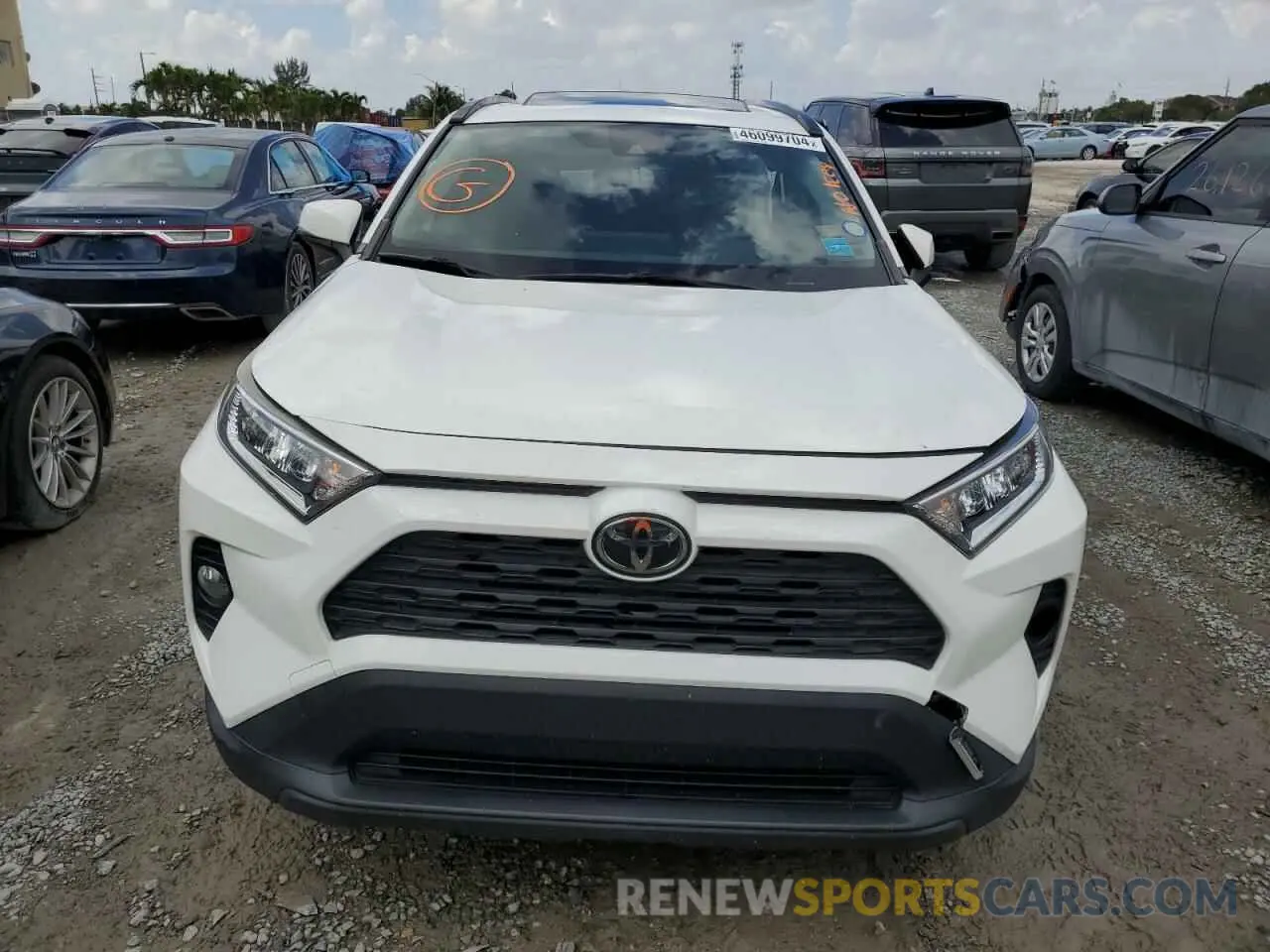 5 Фотография поврежденного автомобиля JTMW1RFV8KD017008 TOYOTA RAV4 2019