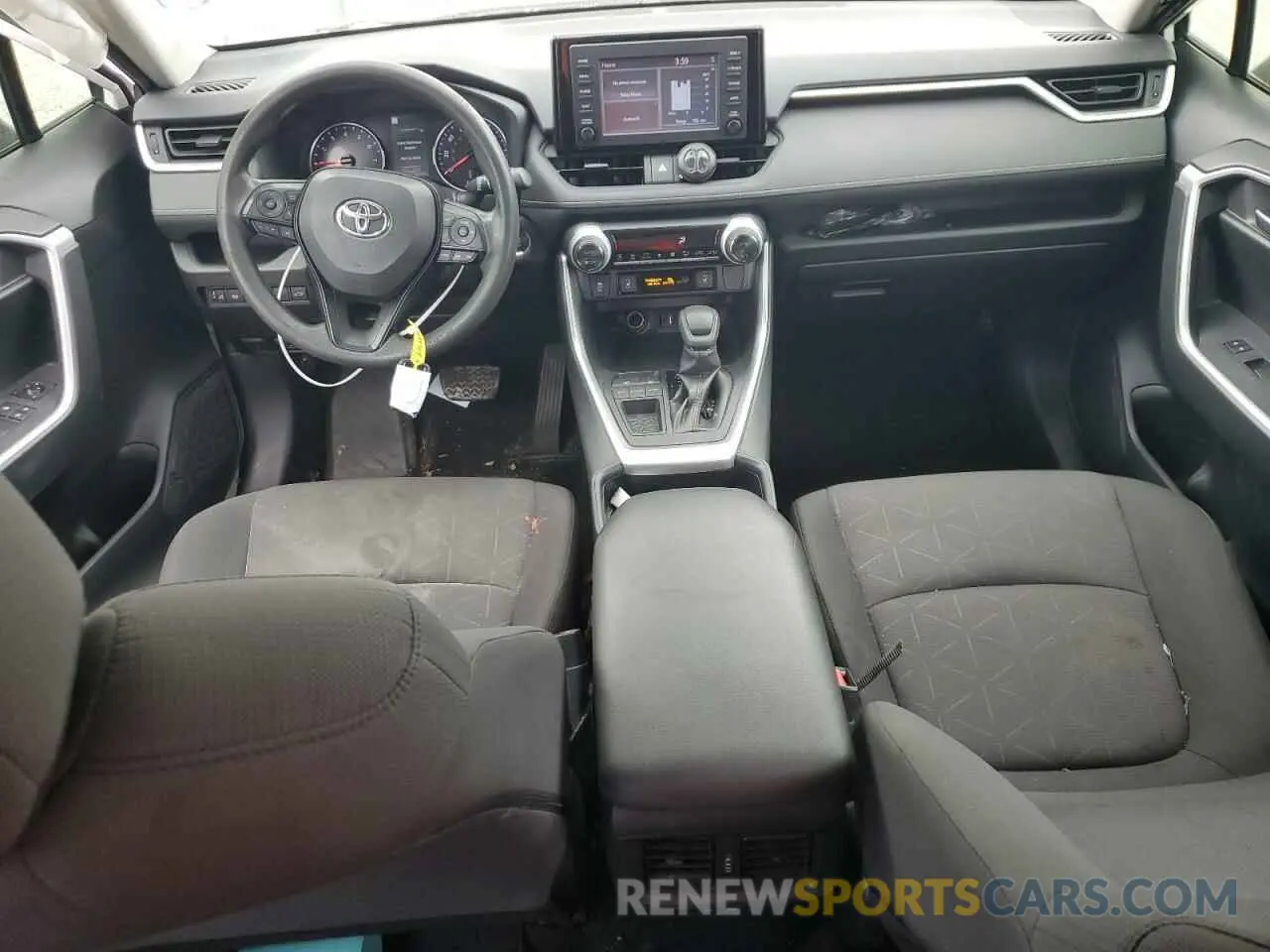 8 Фотография поврежденного автомобиля JTMW1RFV8KD017008 TOYOTA RAV4 2019