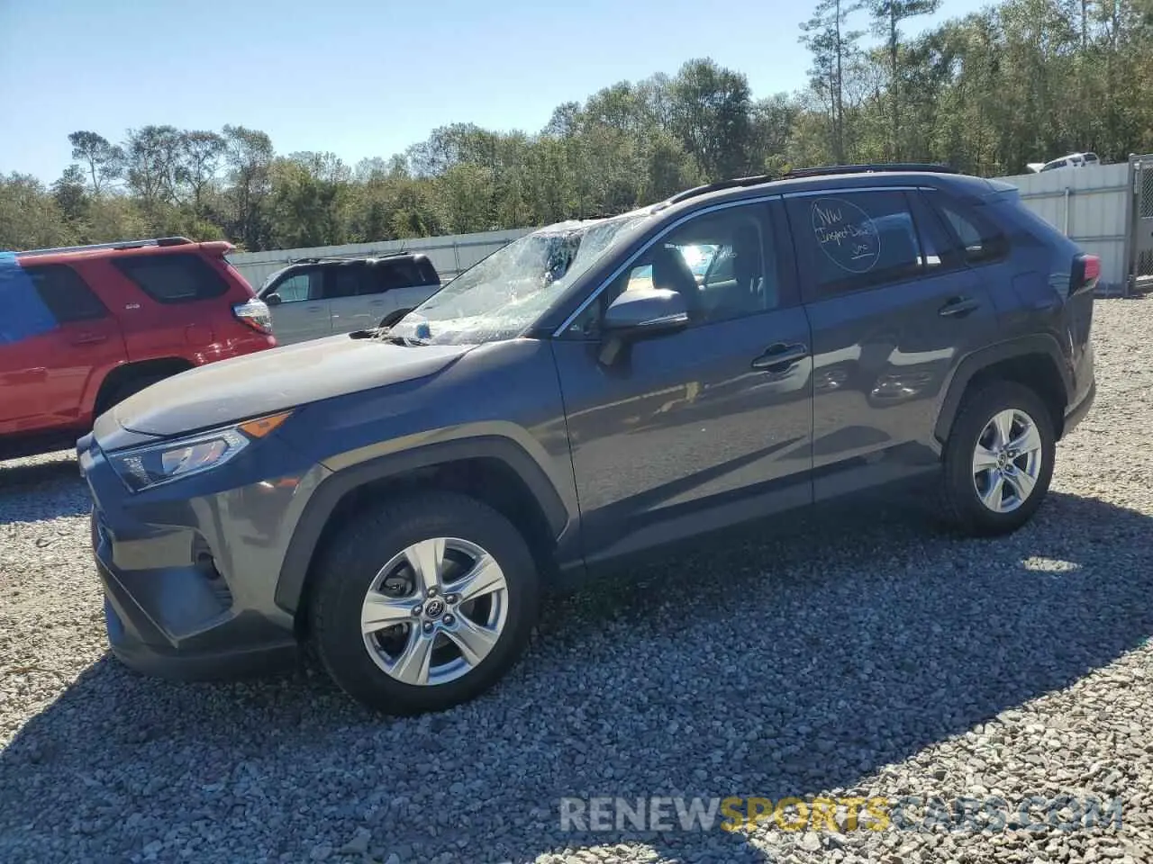 1 Фотография поврежденного автомобиля JTMW1RFV8KD017042 TOYOTA RAV4 2019