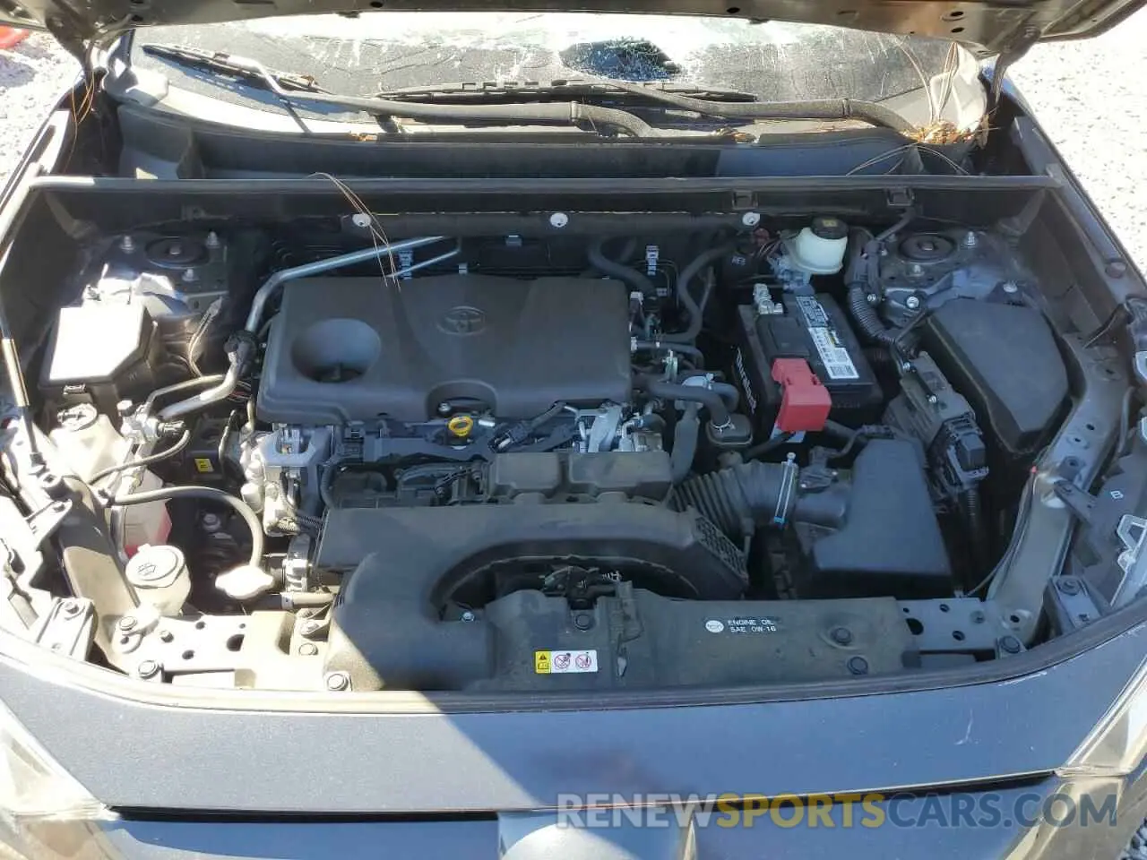 11 Фотография поврежденного автомобиля JTMW1RFV8KD017042 TOYOTA RAV4 2019