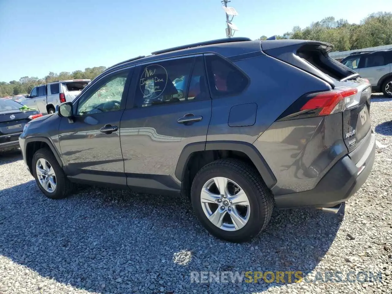 2 Фотография поврежденного автомобиля JTMW1RFV8KD017042 TOYOTA RAV4 2019