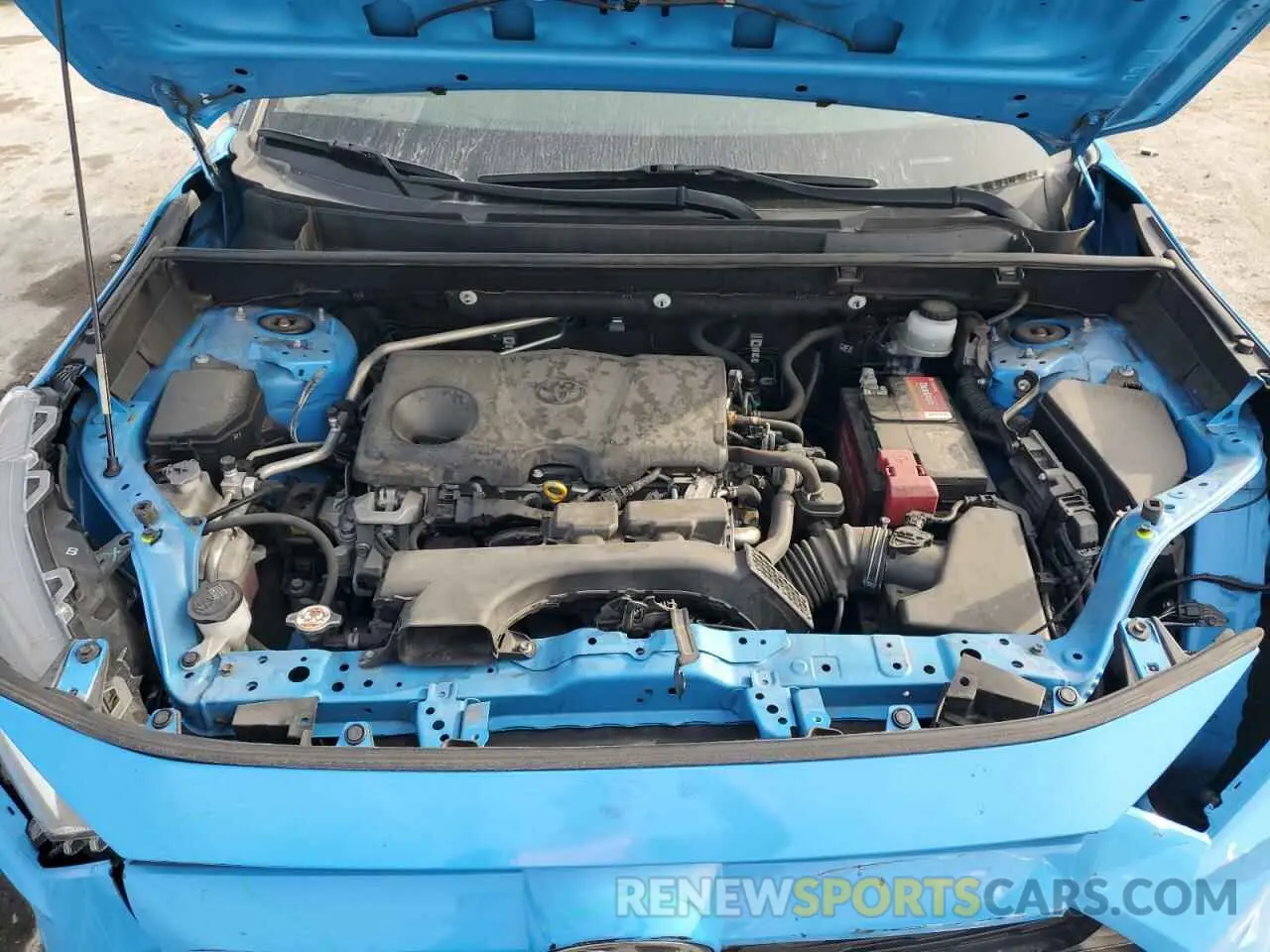 12 Photograph of a damaged car JTMW1RFV8KD028347 TOYOTA RAV4 2019