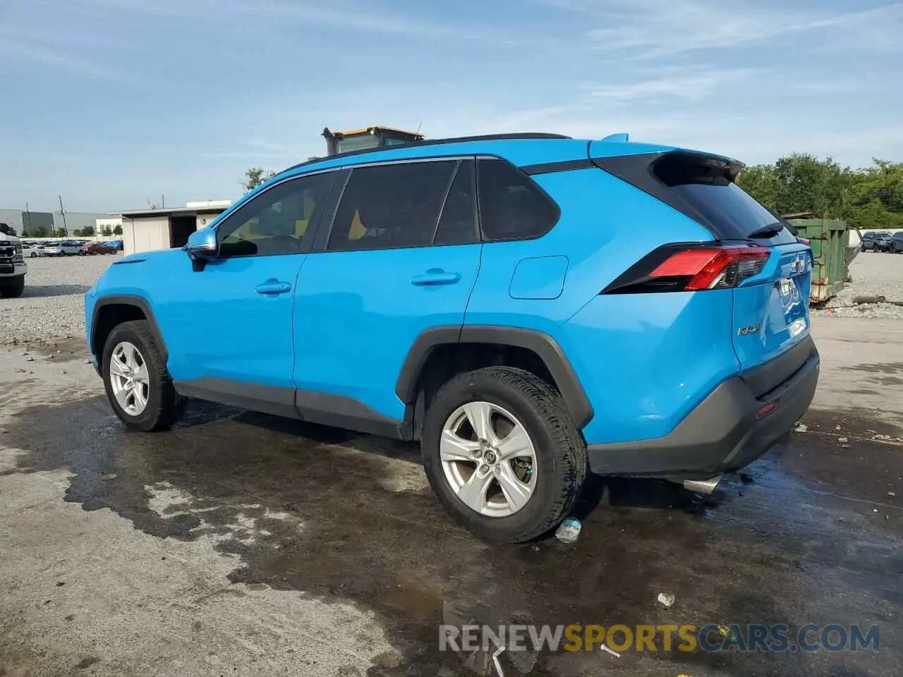 2 Photograph of a damaged car JTMW1RFV8KD028347 TOYOTA RAV4 2019