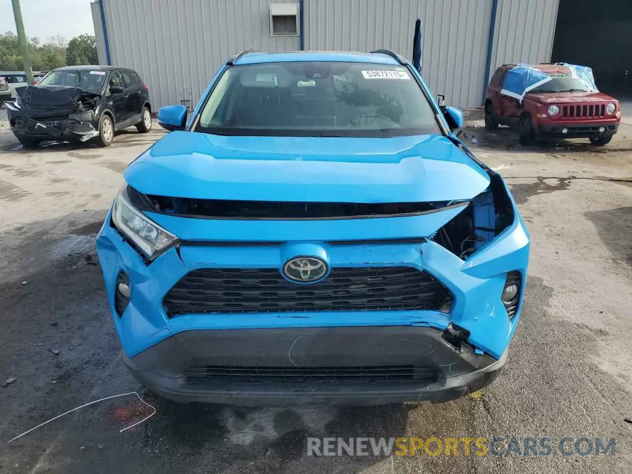 5 Photograph of a damaged car JTMW1RFV8KD028347 TOYOTA RAV4 2019
