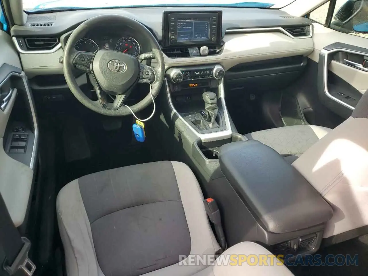 8 Photograph of a damaged car JTMW1RFV8KD028347 TOYOTA RAV4 2019