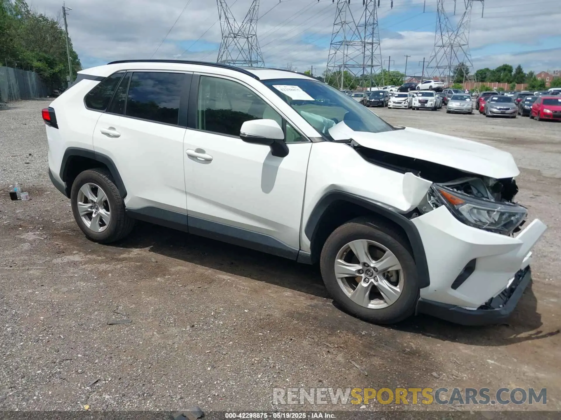 1 Фотография поврежденного автомобиля JTMW1RFV8KD032916 TOYOTA RAV4 2019