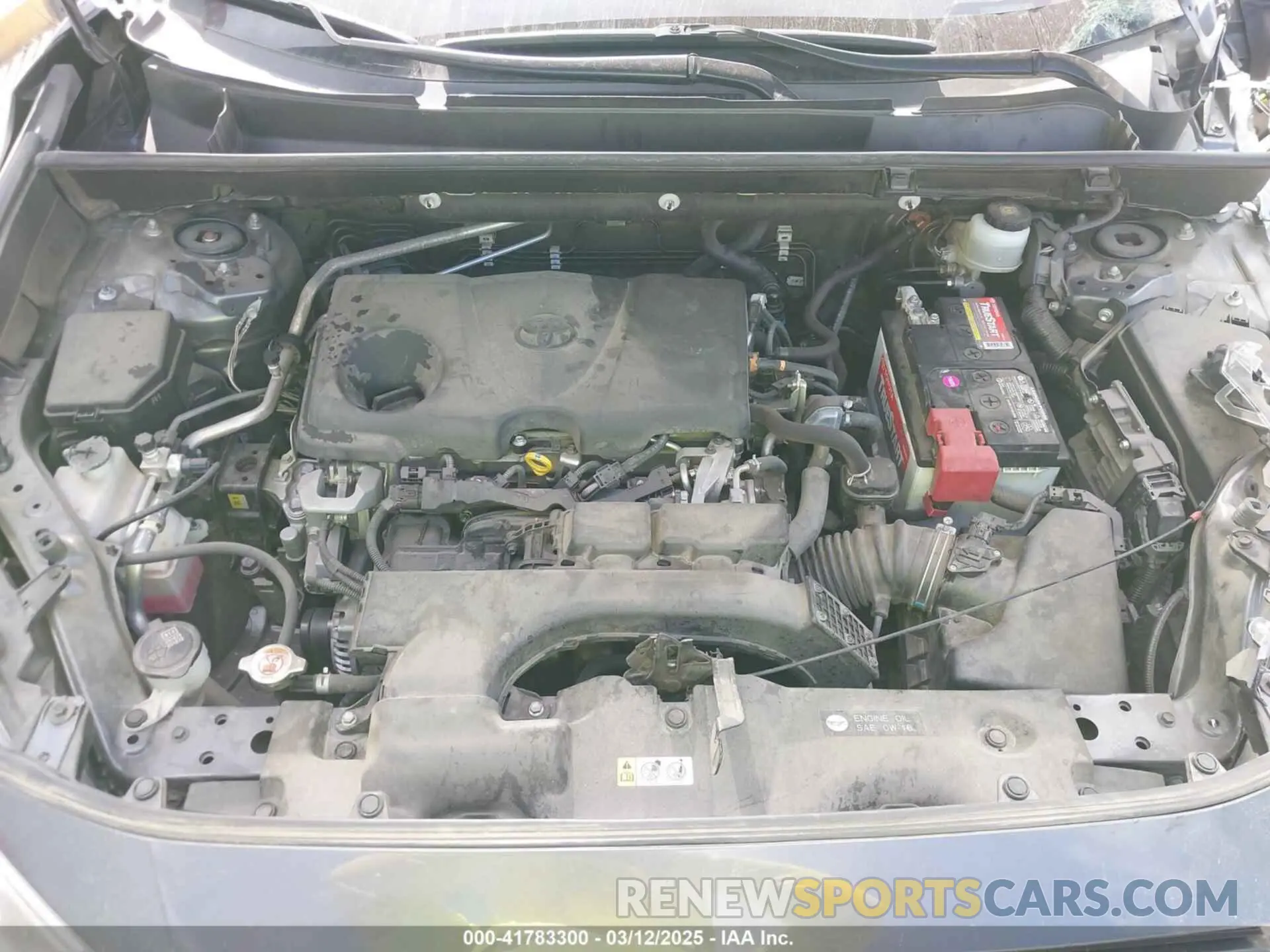 10 Photograph of a damaged car JTMW1RFV8KD034763 TOYOTA RAV4 2019