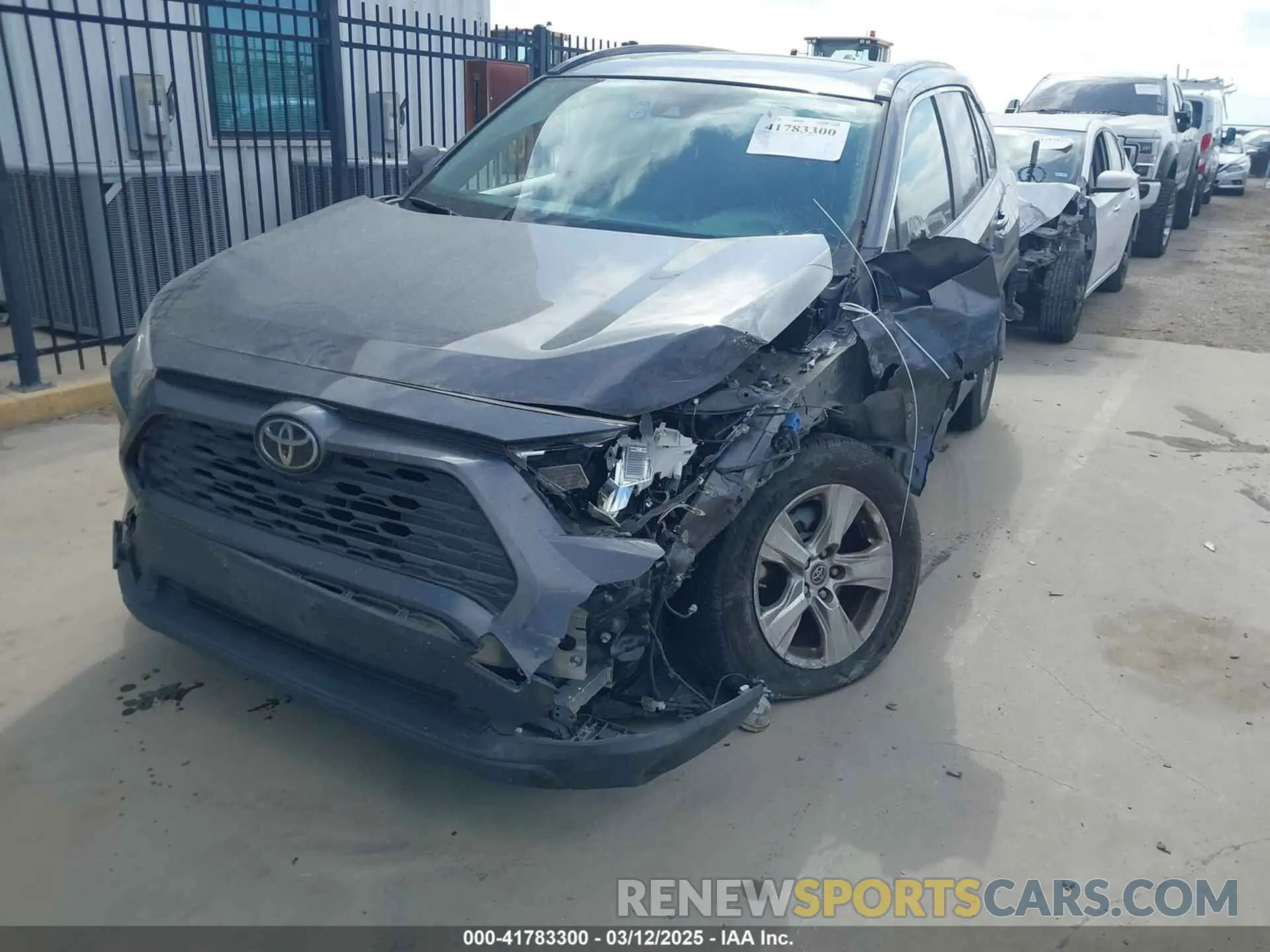 2 Photograph of a damaged car JTMW1RFV8KD034763 TOYOTA RAV4 2019