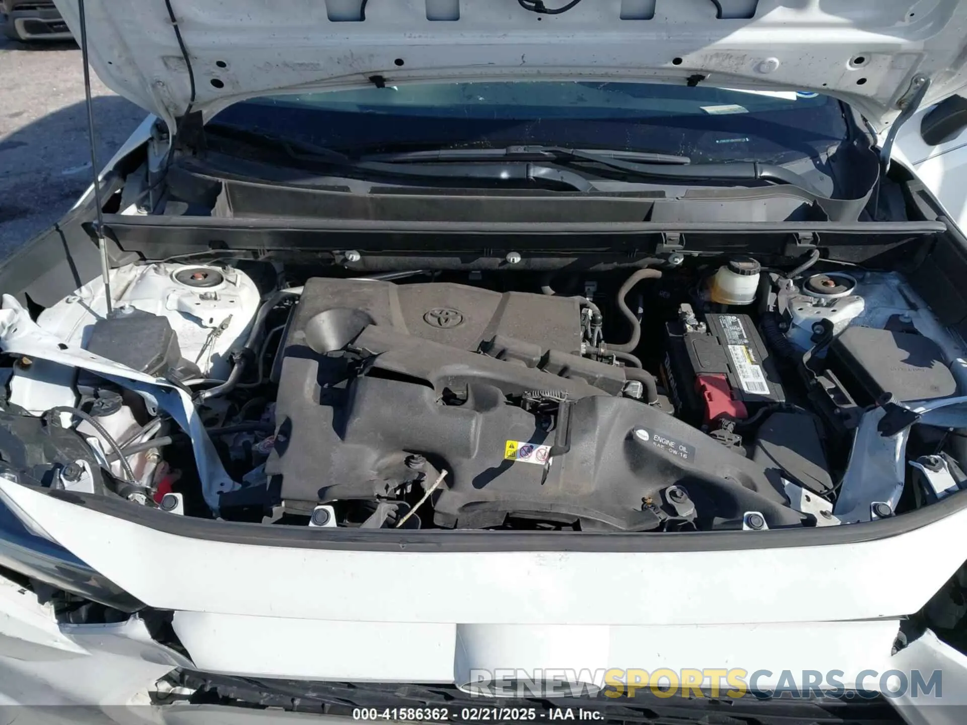 10 Фотография поврежденного автомобиля JTMW1RFV8KD502118 TOYOTA RAV4 2019