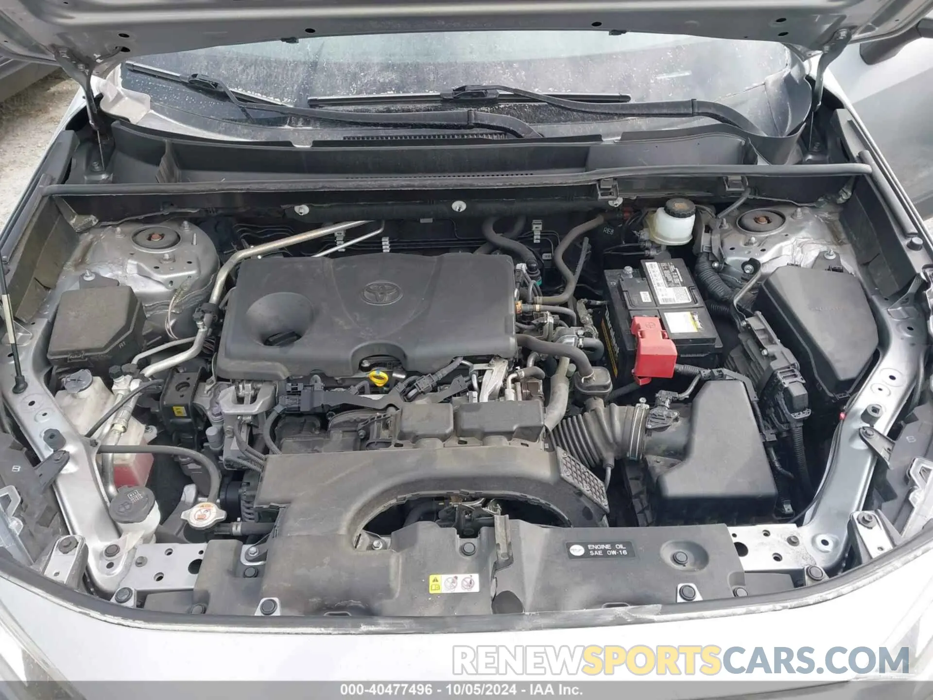 10 Фотография поврежденного автомобиля JTMW1RFV8KJ011680 TOYOTA RAV4 2019