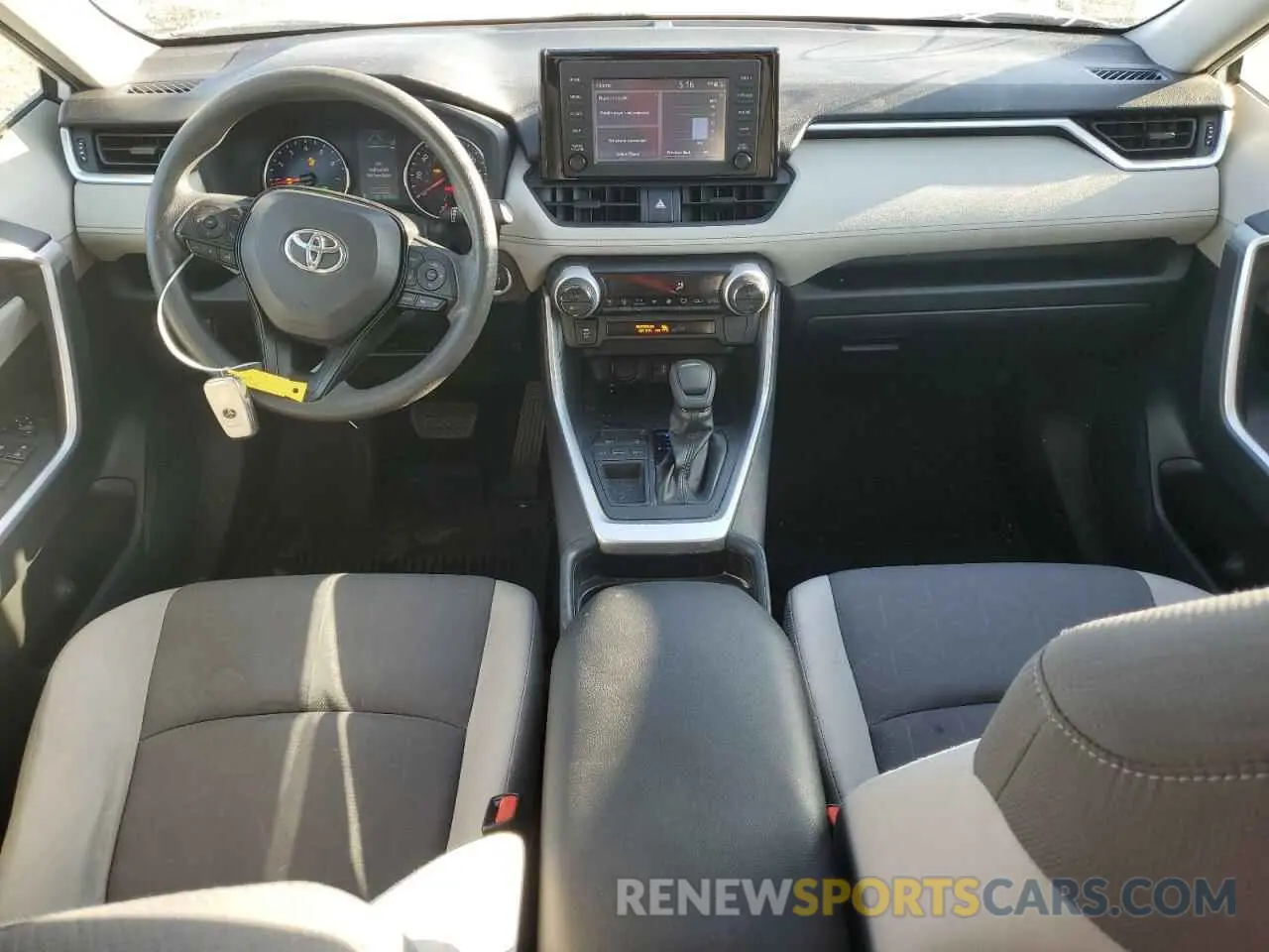 8 Фотография поврежденного автомобиля JTMW1RFV9KD010312 TOYOTA RAV4 2019