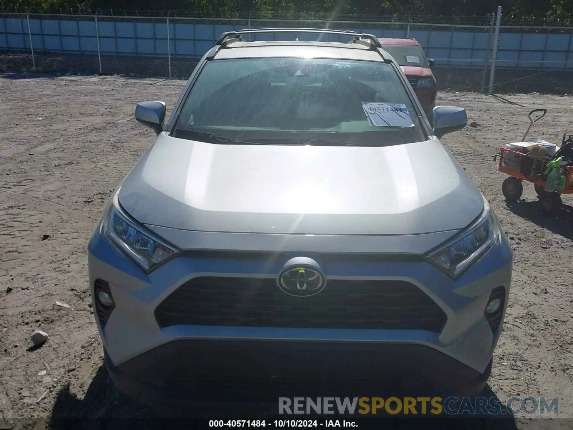 12 Фотография поврежденного автомобиля JTMW1RFV9KD015154 TOYOTA RAV4 2019