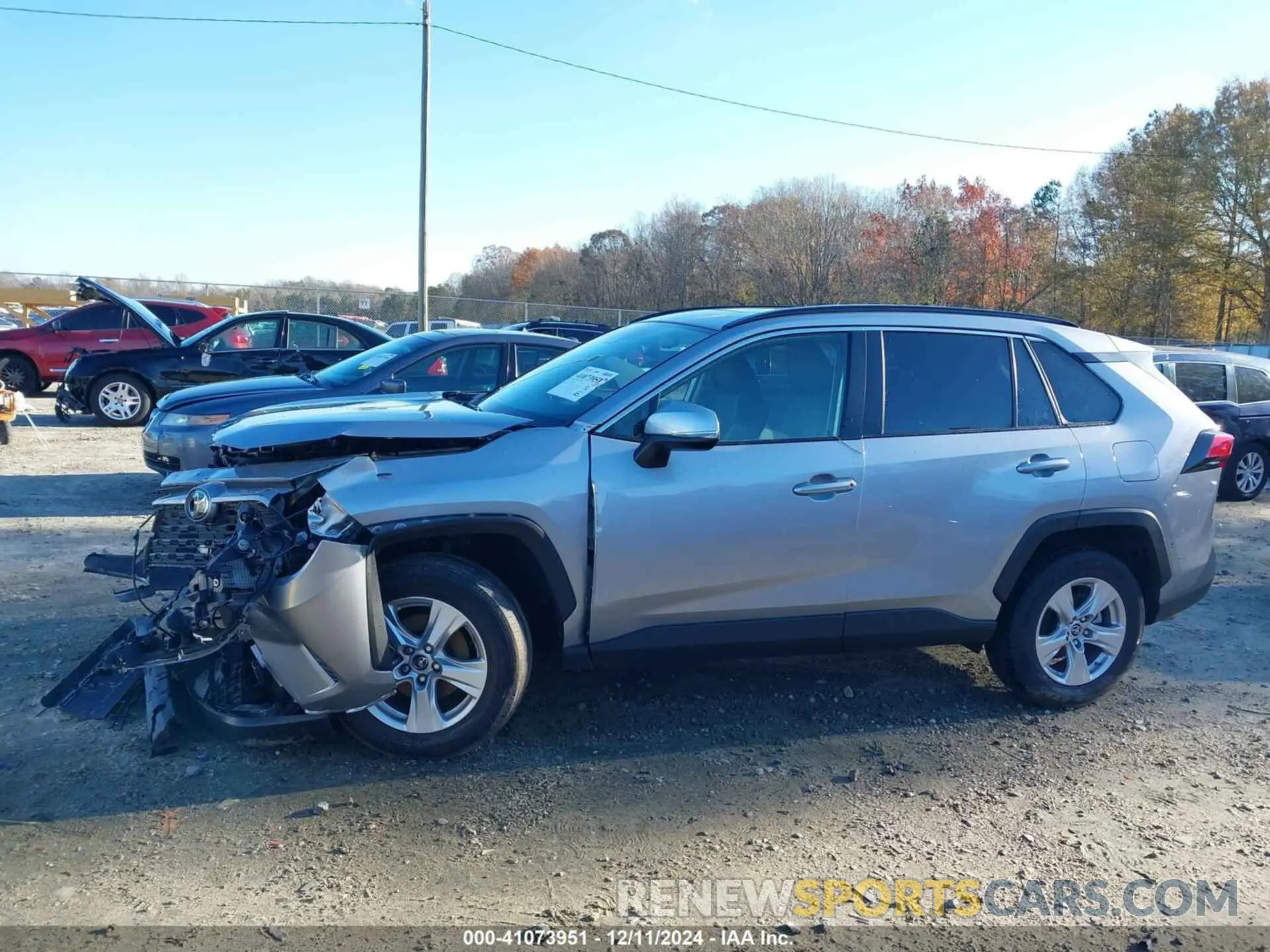 14 Photograph of a damaged car JTMW1RFV9KD016966 TOYOTA RAV4 2019