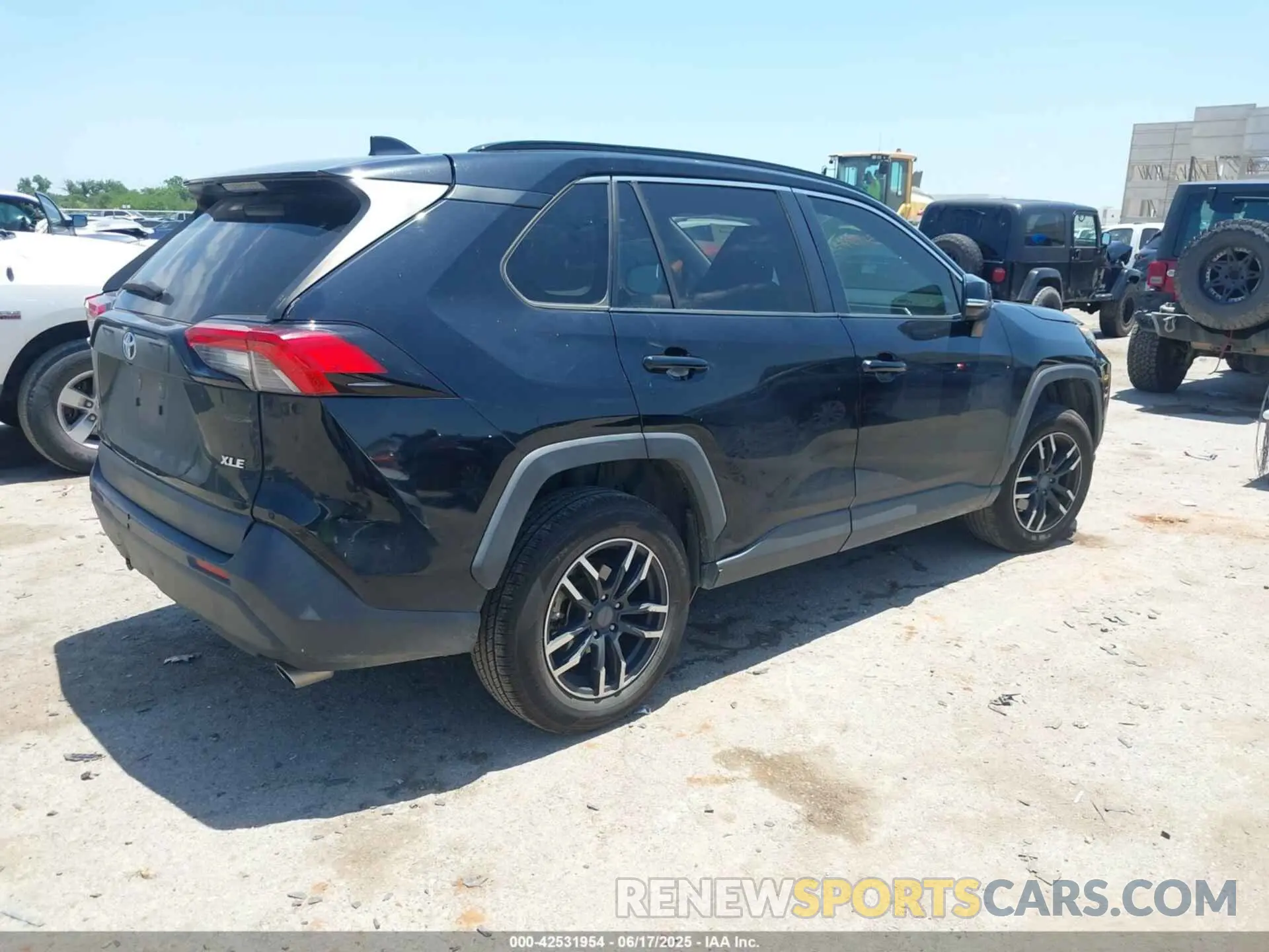 4 Photograph of a damaged car JTMW1RFV9KD508137 TOYOTA RAV4 2019