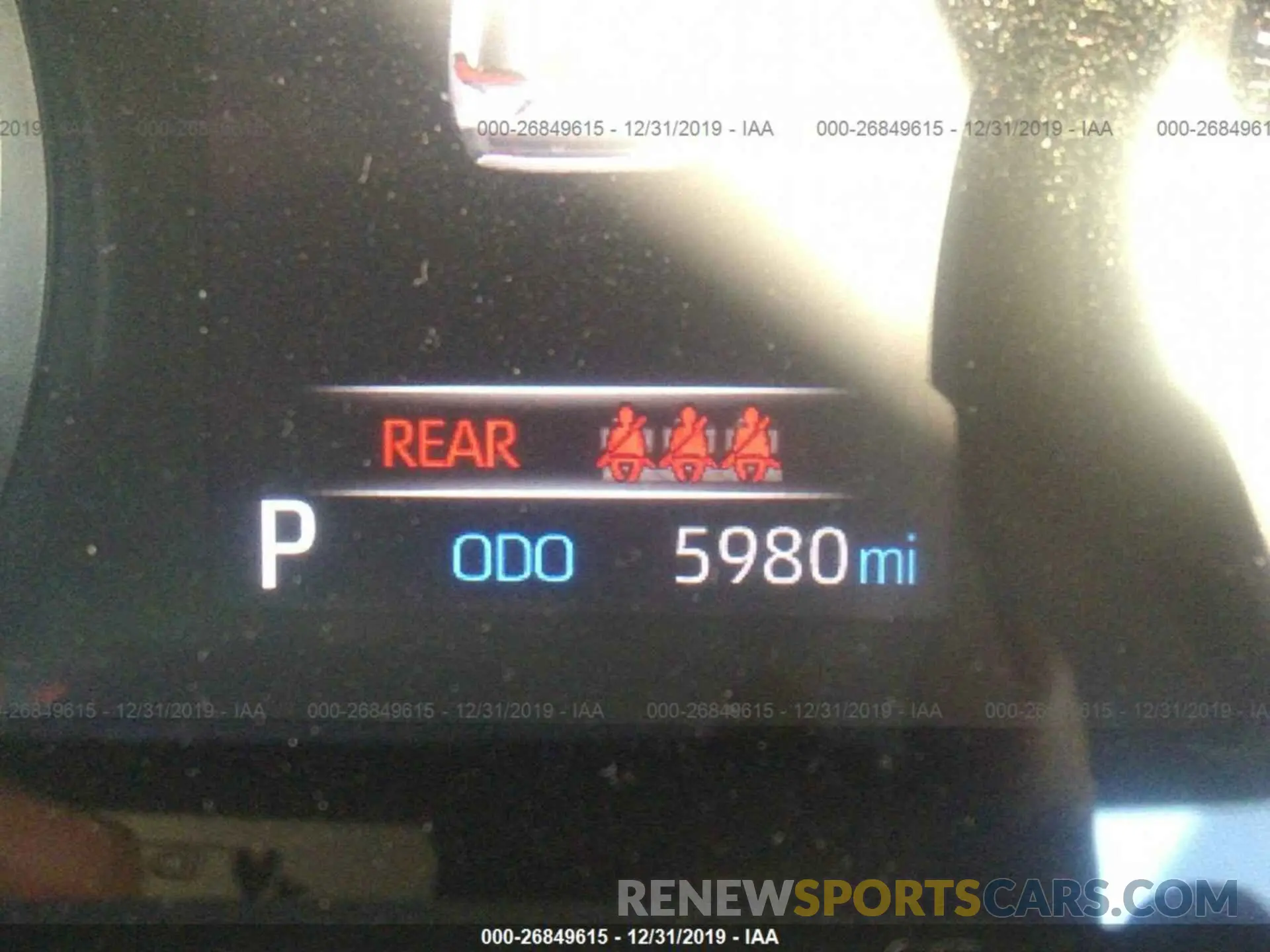 7 Photograph of a damaged car JTMW1RFV9KD510065 TOYOTA RAV4 2019